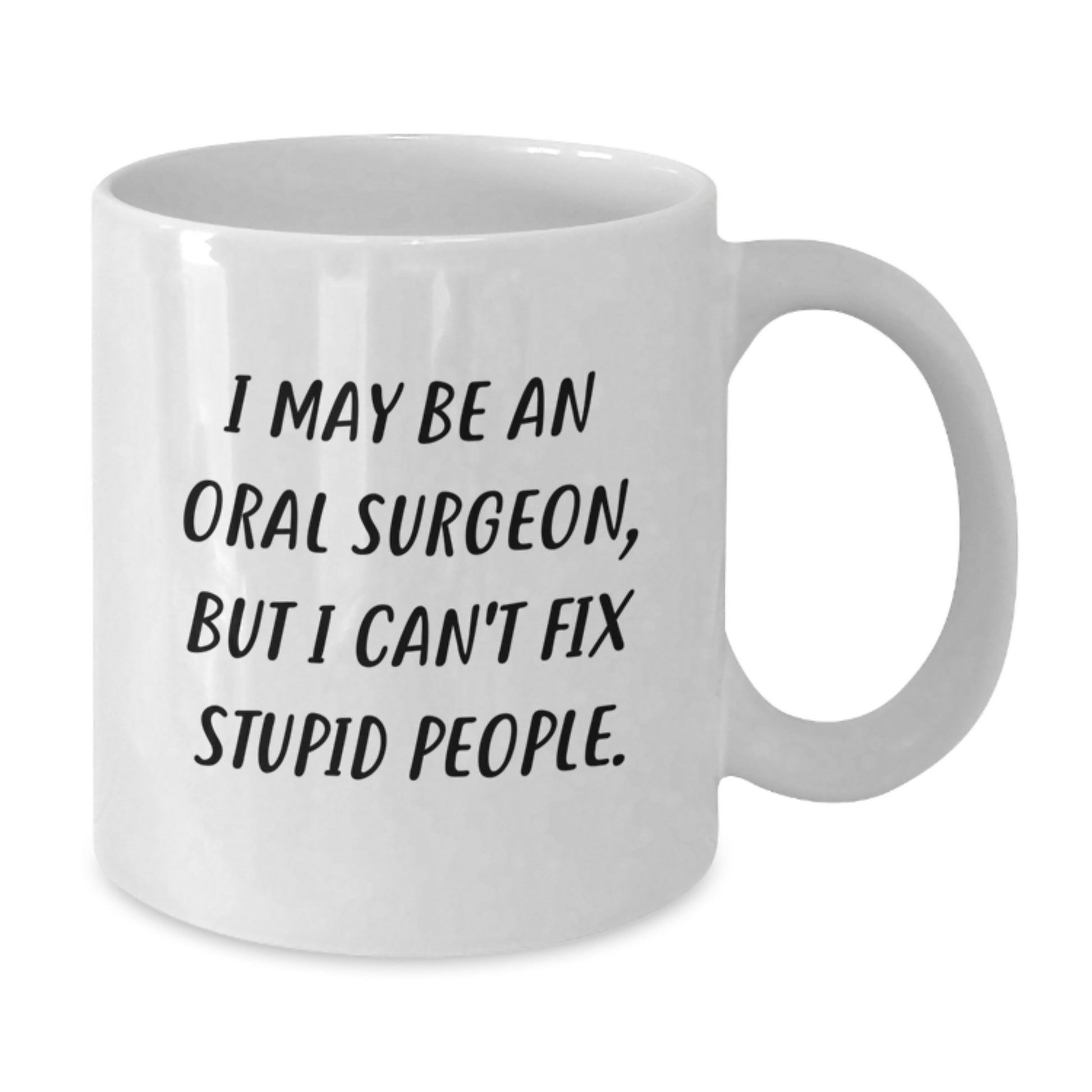 Oral Surgeon Keepsake White Ceramic Coffee Mug Premium Birthday Gift - Additional