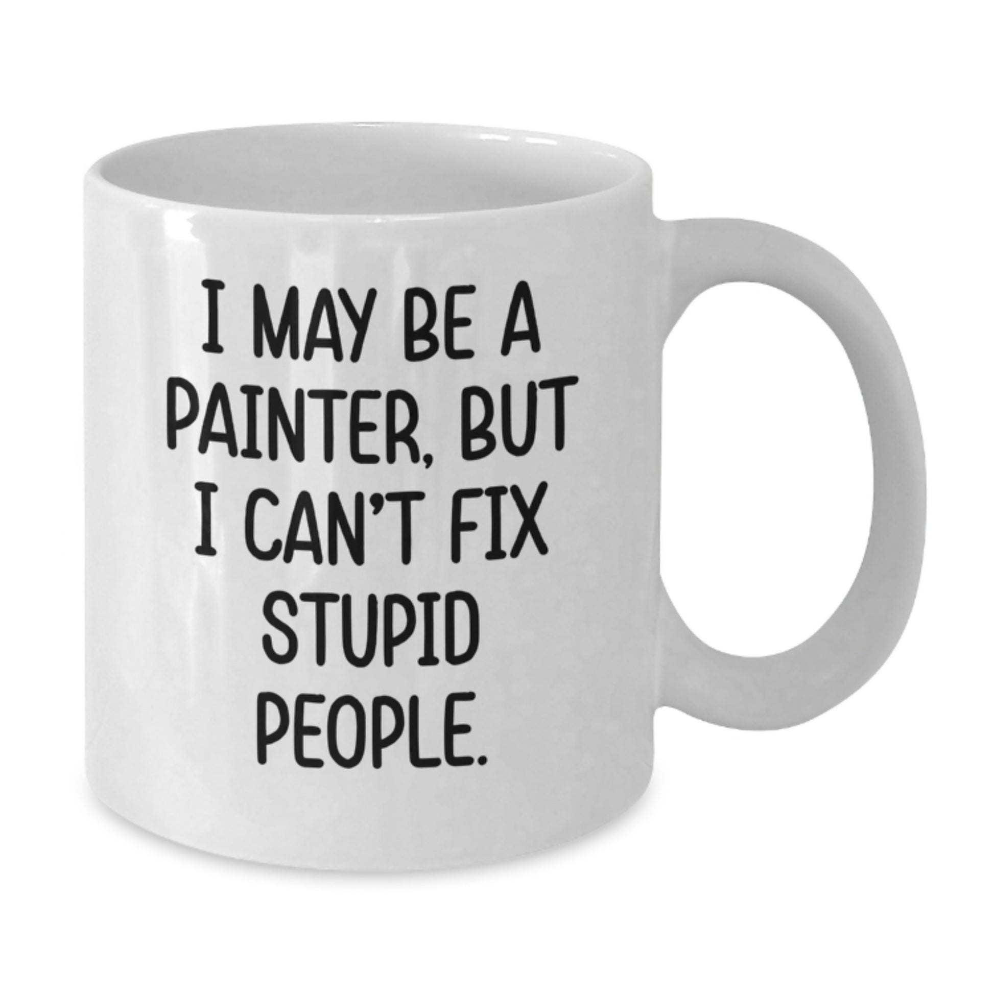Painter Keepsake White Coffee Mug for Him Surprise Birthday Gift - Additional