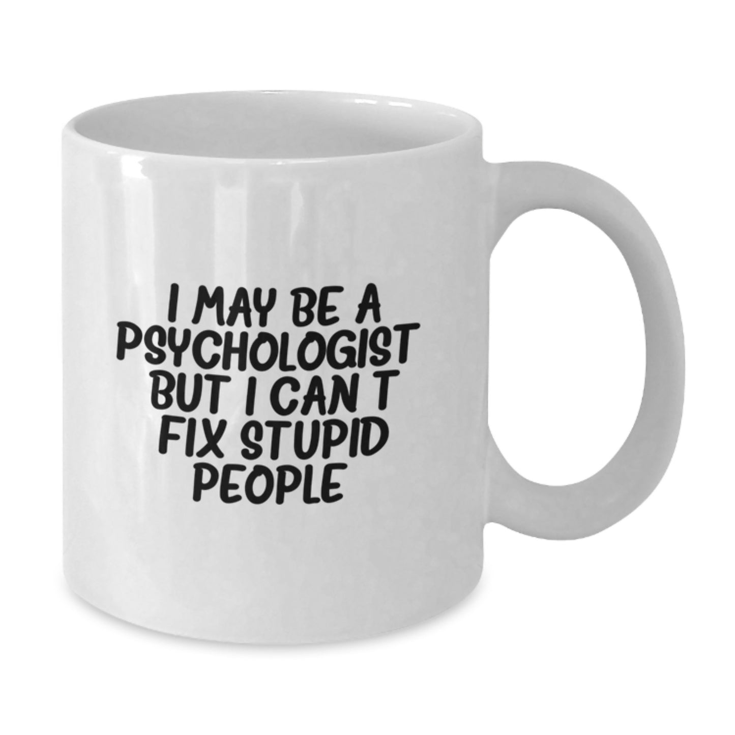Birthday Gift for Her Psychologist White Coffee Mug Ceramic - Additional