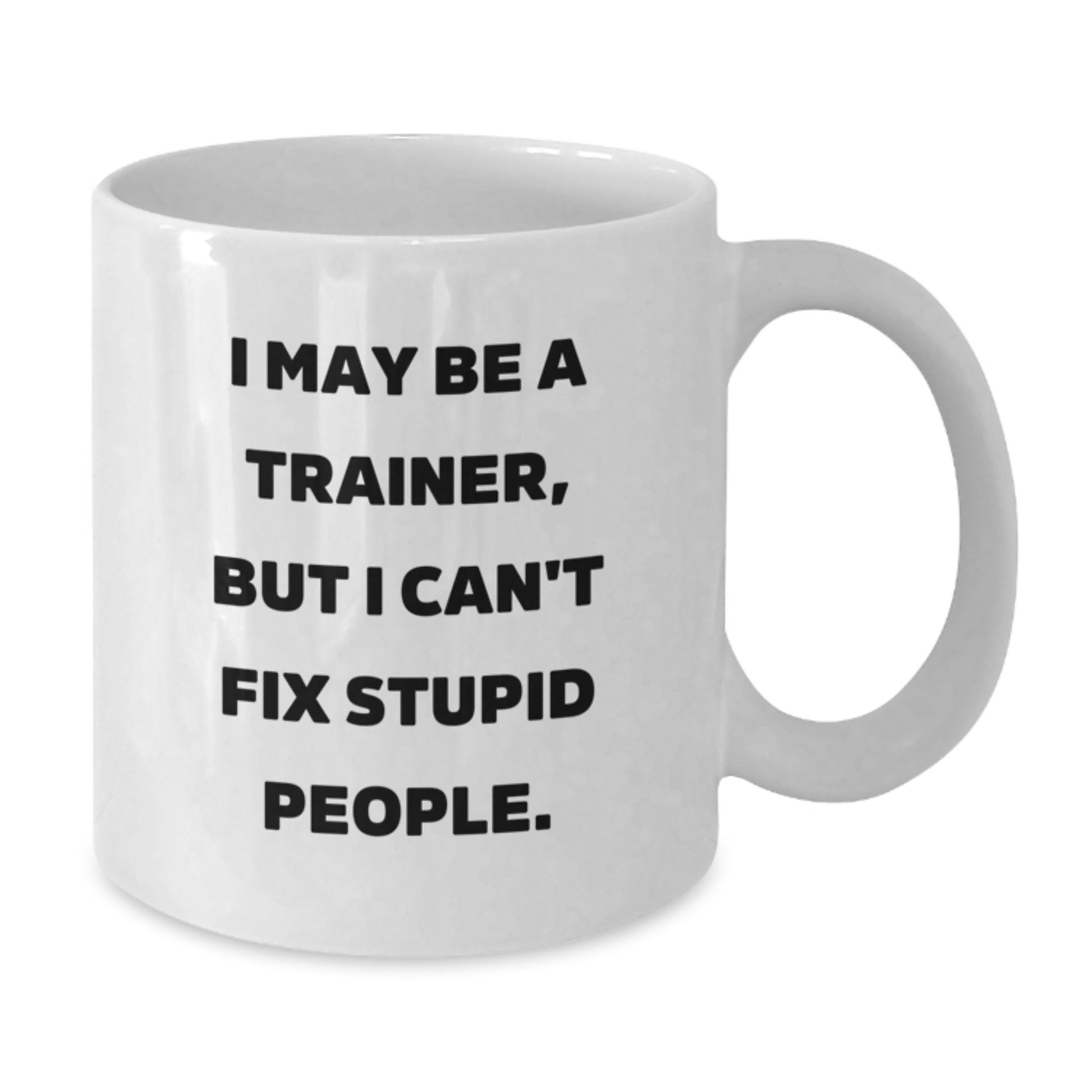 Trainer Keepsake Ceramic White Coffee Mug for Him Birthday Gift - Additional