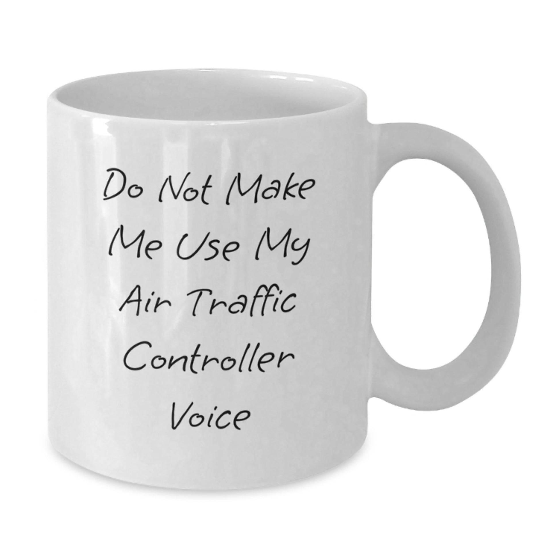 Air Traffic Controller Keepsake Mug for Him White Ceramic Birthday Gift - Additional