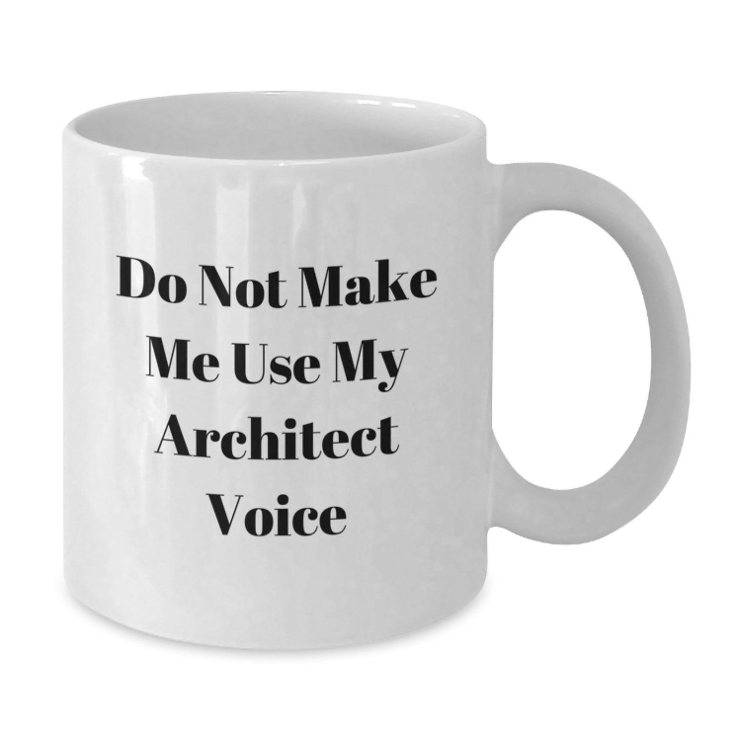 Architect Keepsake Ceramic White Coffee Mug for Him Birthday Gift - Additional