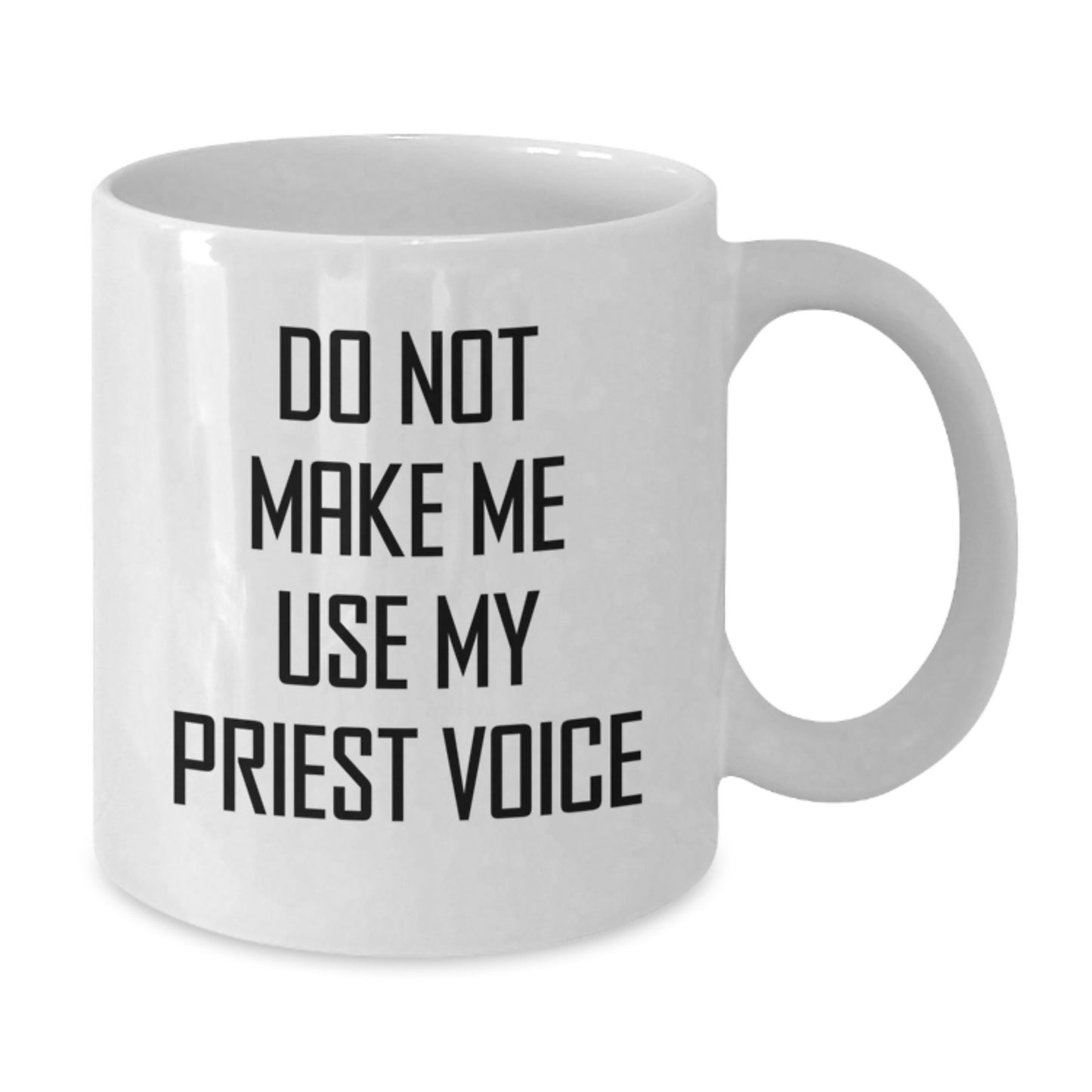 Birthday Gift for Her Priest White Mug Present Ceramic 11oz Microwave - Additional