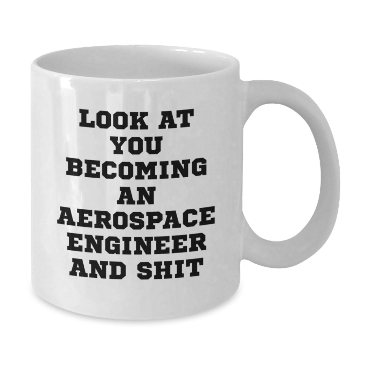 Aerospace Engineer Gift for Him - Look At You Becoming A Keepsake Mug - Additional