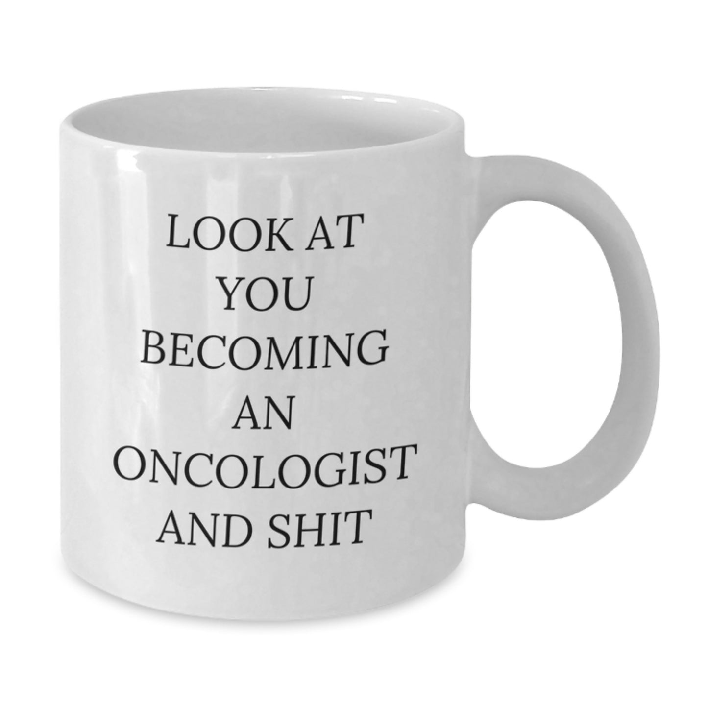 Birthday Gift Oncologist White Coffee Mug Present for Her With Quote - Additional