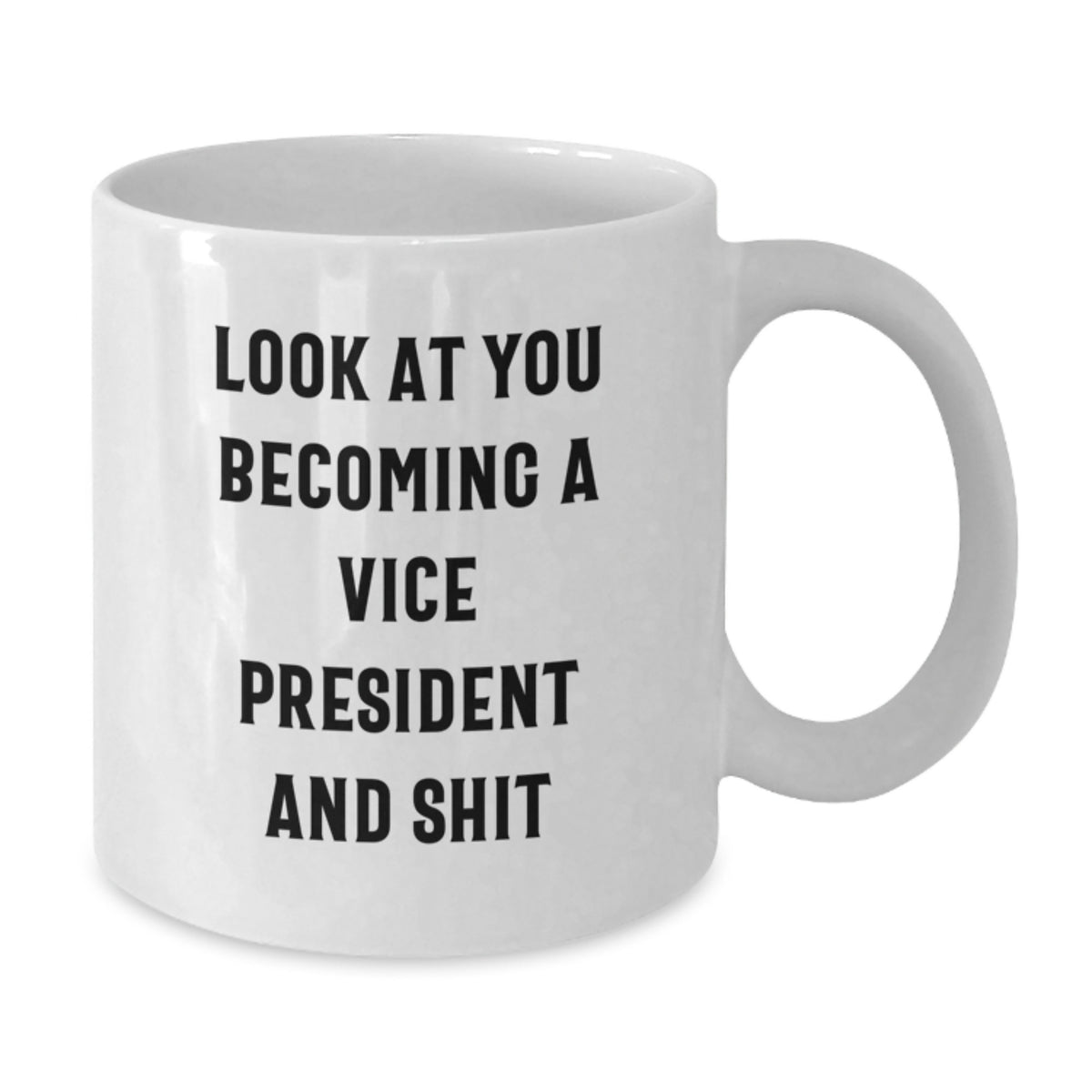Vice President Keepsake White Coffee Mug for Him Christmas Gift and - Additional