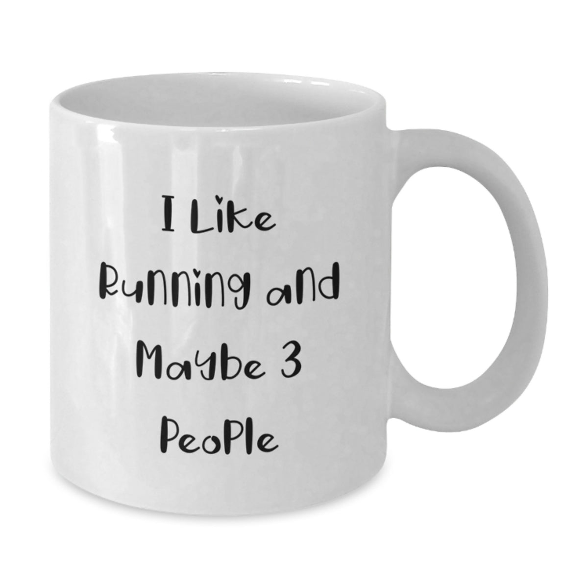 Christmas Gift for Her Playful Running Present - I Like Running And - Additional