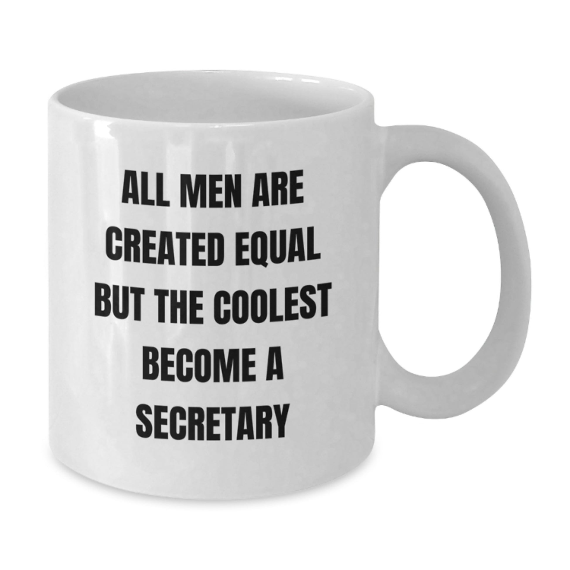 Funny Secretary Gifts, White Coffee Mugs for Secretary, Birthday Unique Gifts from Friends, White 11oz/15oz Ceramic Mug - Additional