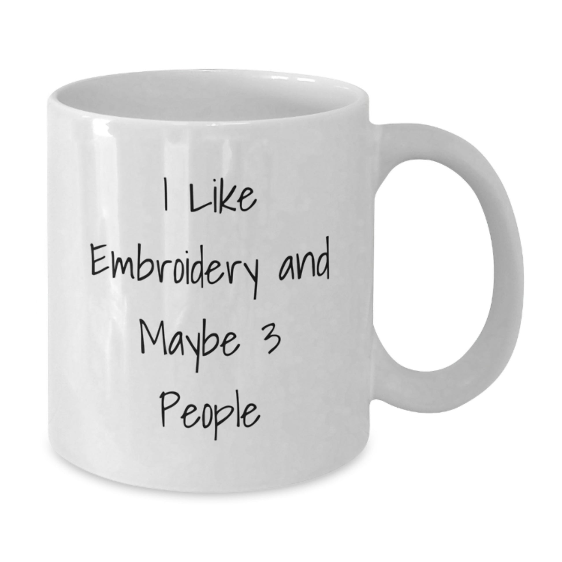 Funny Embroidery Quote White Coffee Mugs Gifts for Friends and Family, Gifts from Mom and Dad for Graduation Unique - Additional
