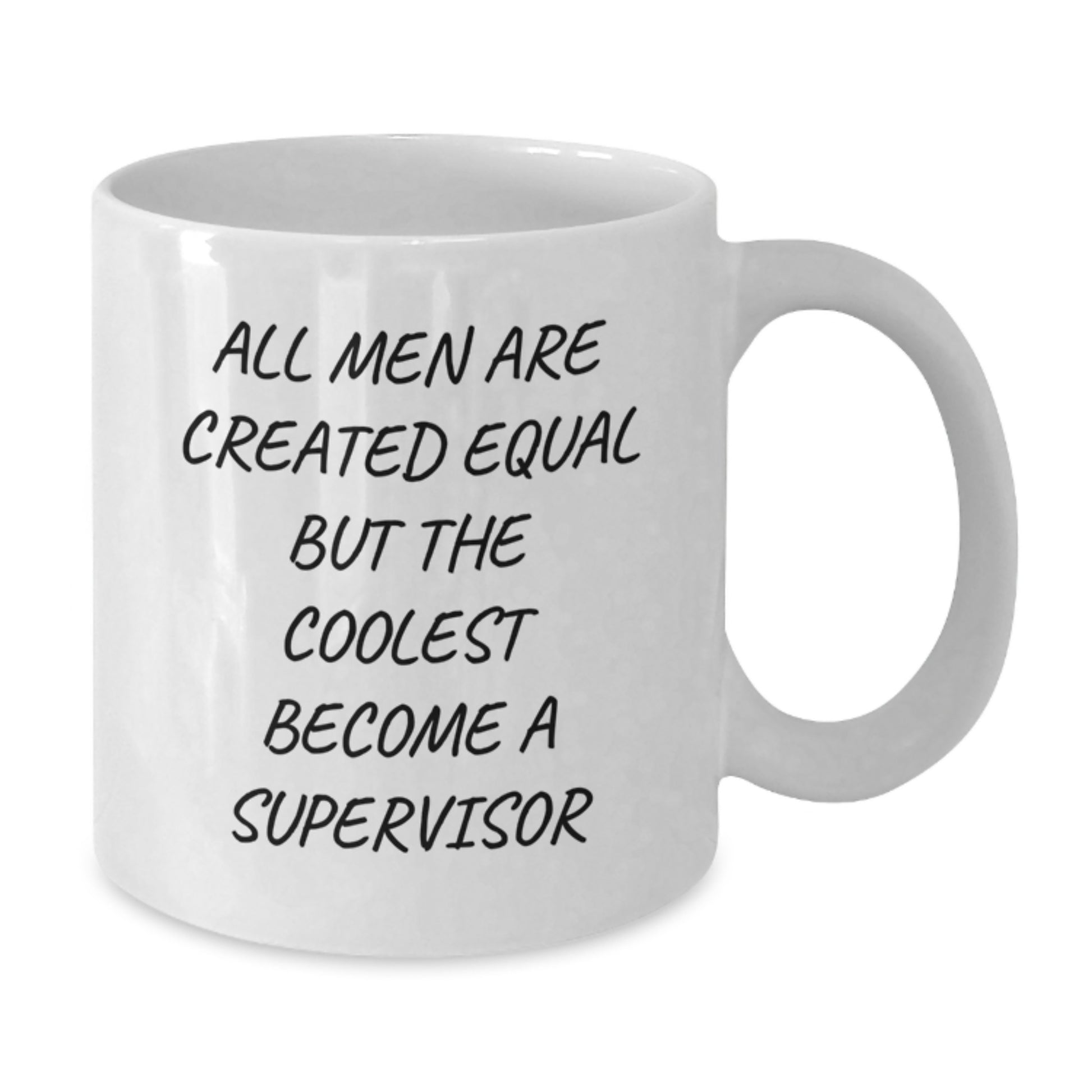 Funny Supervisor Gifts from Friends for Valentine's White Coffee Mug, Unique Supervisor White Coffee Mug, Funny White Coffee Mug for Supervisor, Supervisor White Coffee Mug for Office - Additional