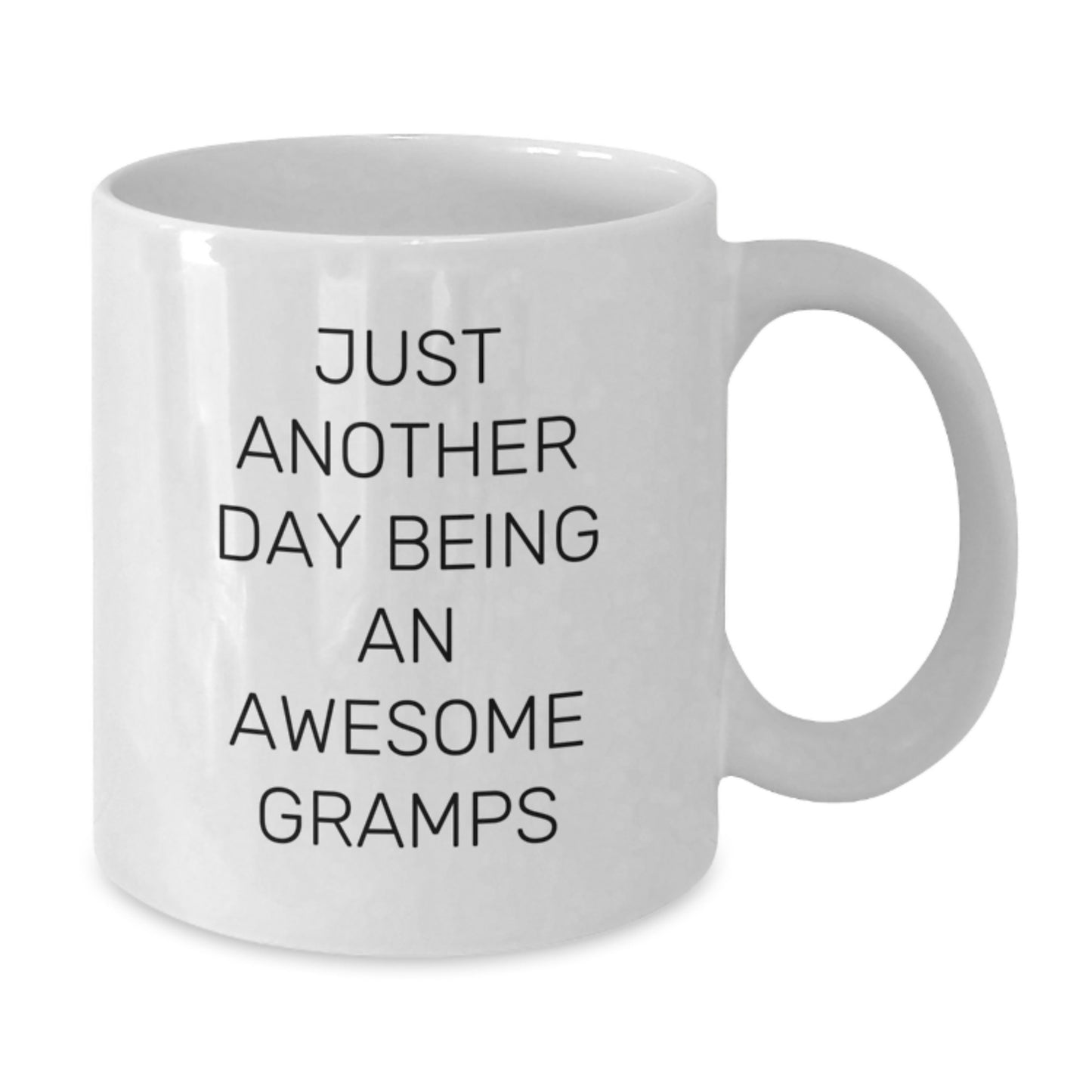 Gramps Keepsake White Coffee Mug Awesome Gramps Daily Birthday Gift - Additional