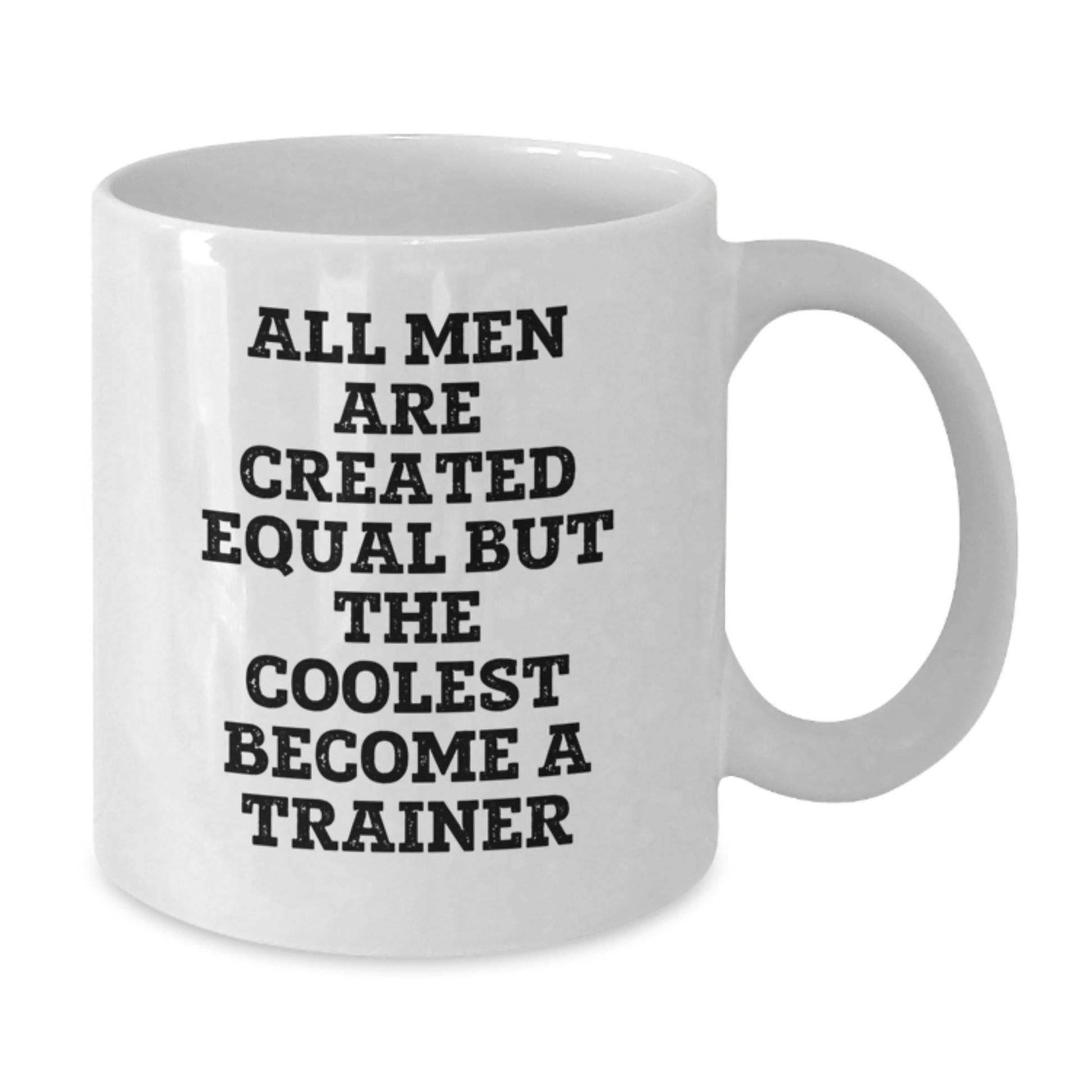 Funny Trainer White Coffee Mug Gifts from Men for Father's Day Unique Trainer Lover - Additional