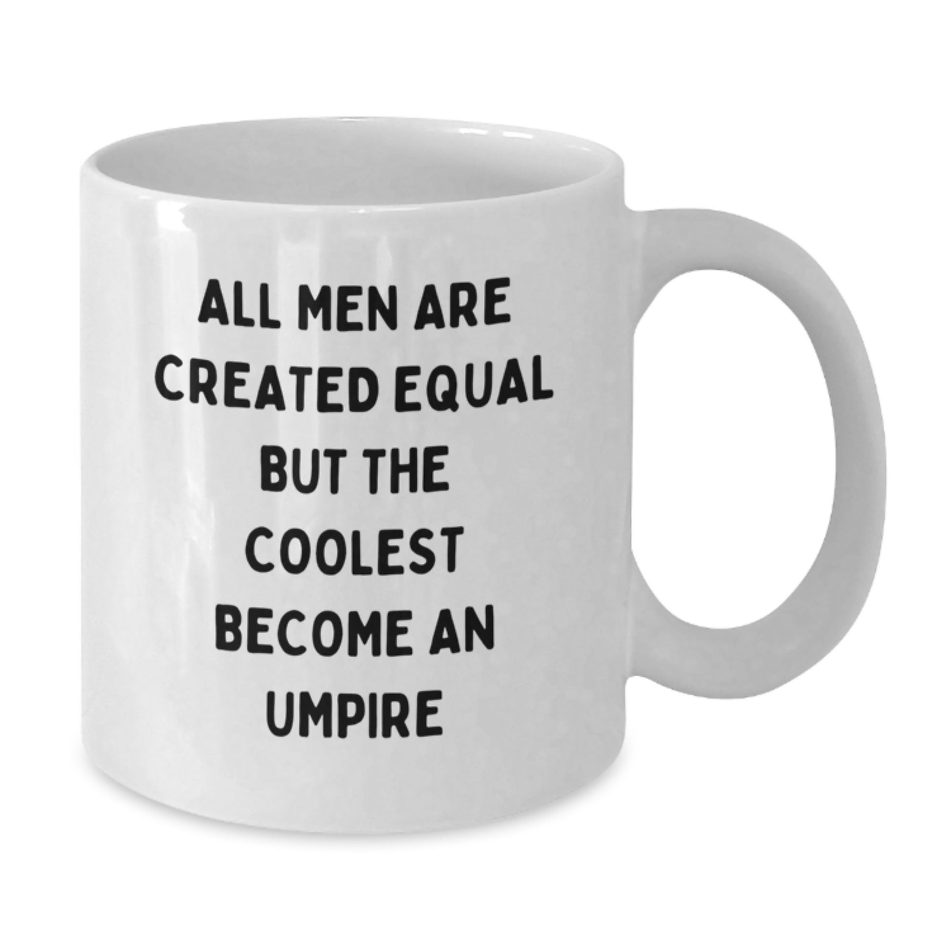 Funny Umpire Gifts for Men White Coffee Mug - Umpire Enthusiasts Christmas Unique Gifts from Friends - Additional