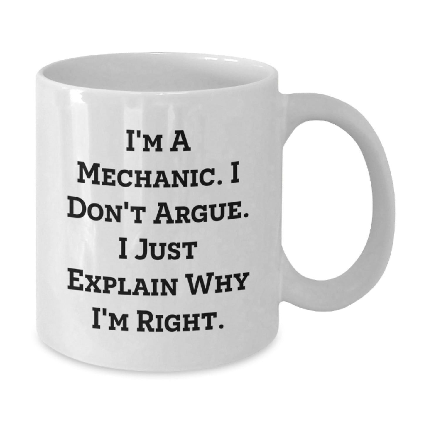 Funny Mechanic White Coffee Mugs - Gifts from Friends to Mechanic on Birthday Unique Gifts - Additional