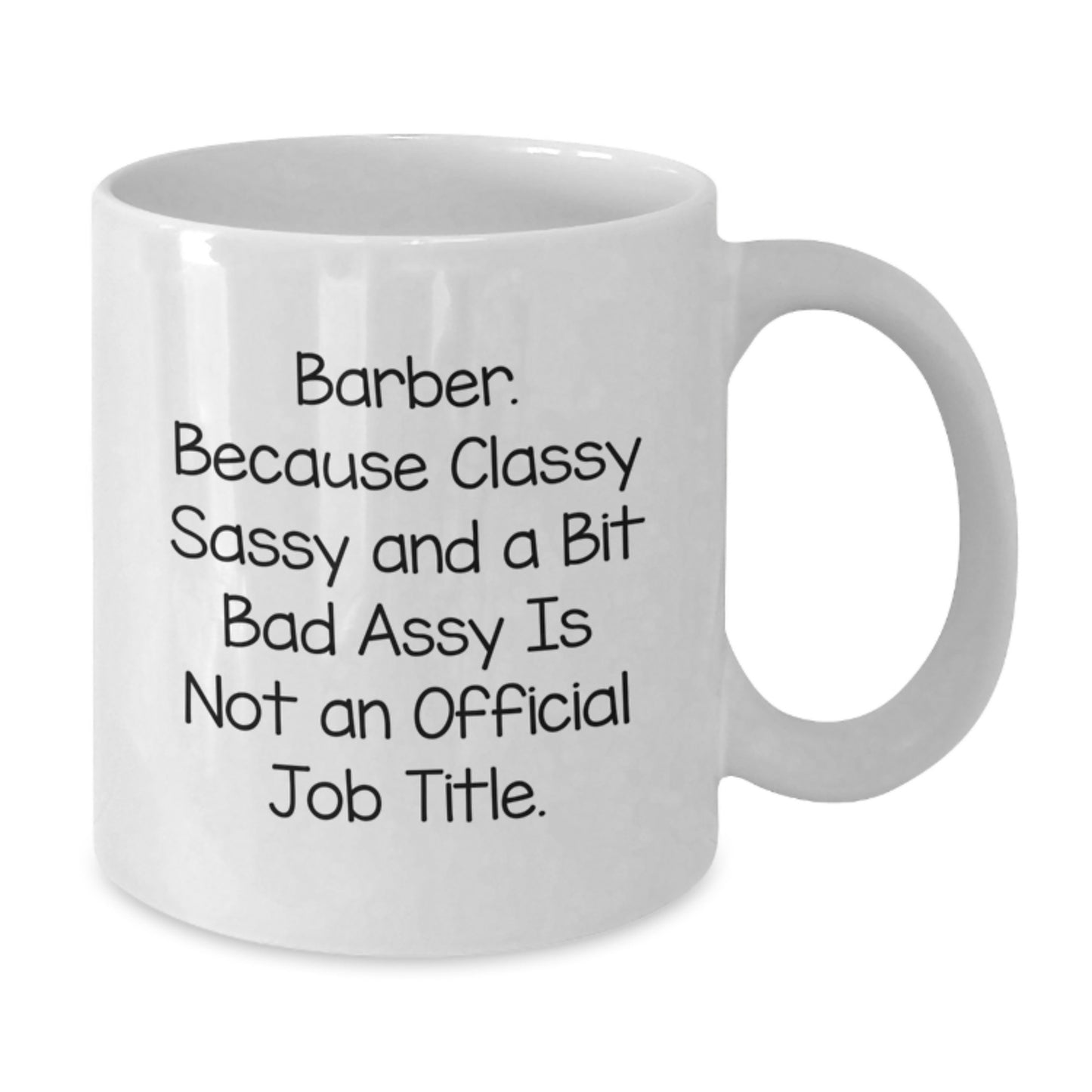 Funny Barber Gifts for Men Funny Coffee Mugs Gifts from Family to Barber for Graduation Unique - Additional