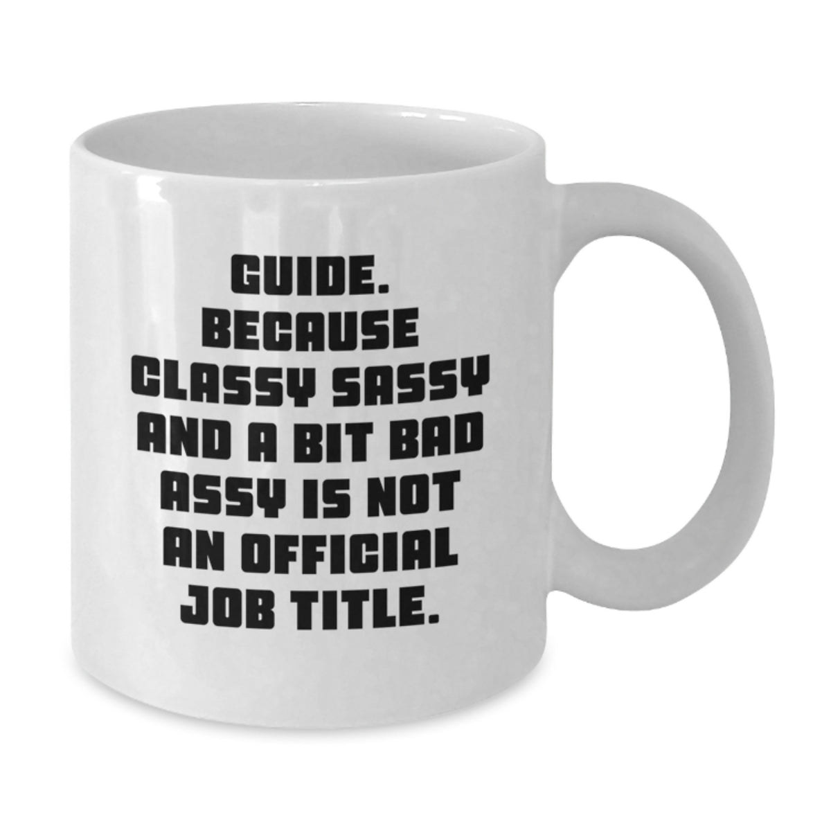 Guide Coffee Mug Gift for Him - Classy Sassy Keepsake - Additional