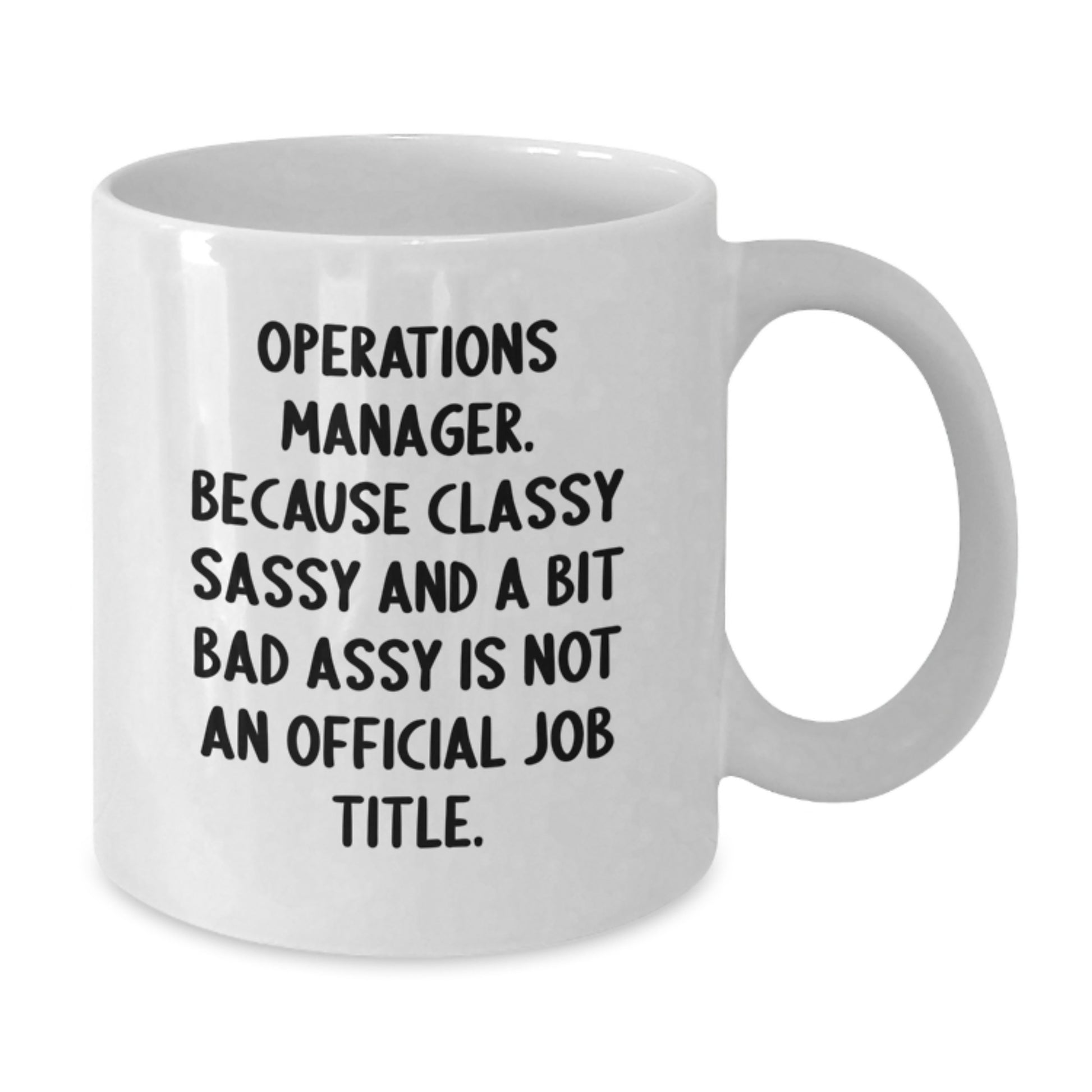Funny Operations Manager Mugs Gifts for Men from Friends and Family - Graduation Unique Gifts for Operations Manager - Additional