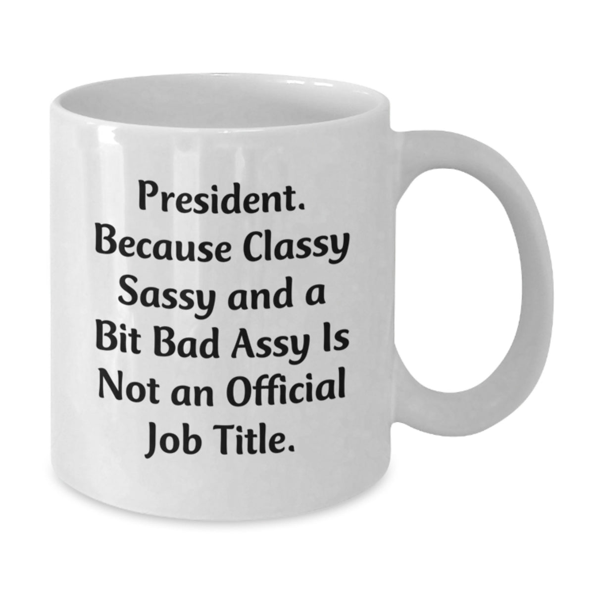 President Keepsake White Coffee Mug for Him 11oz Ceramic Christmas Gift - Additional