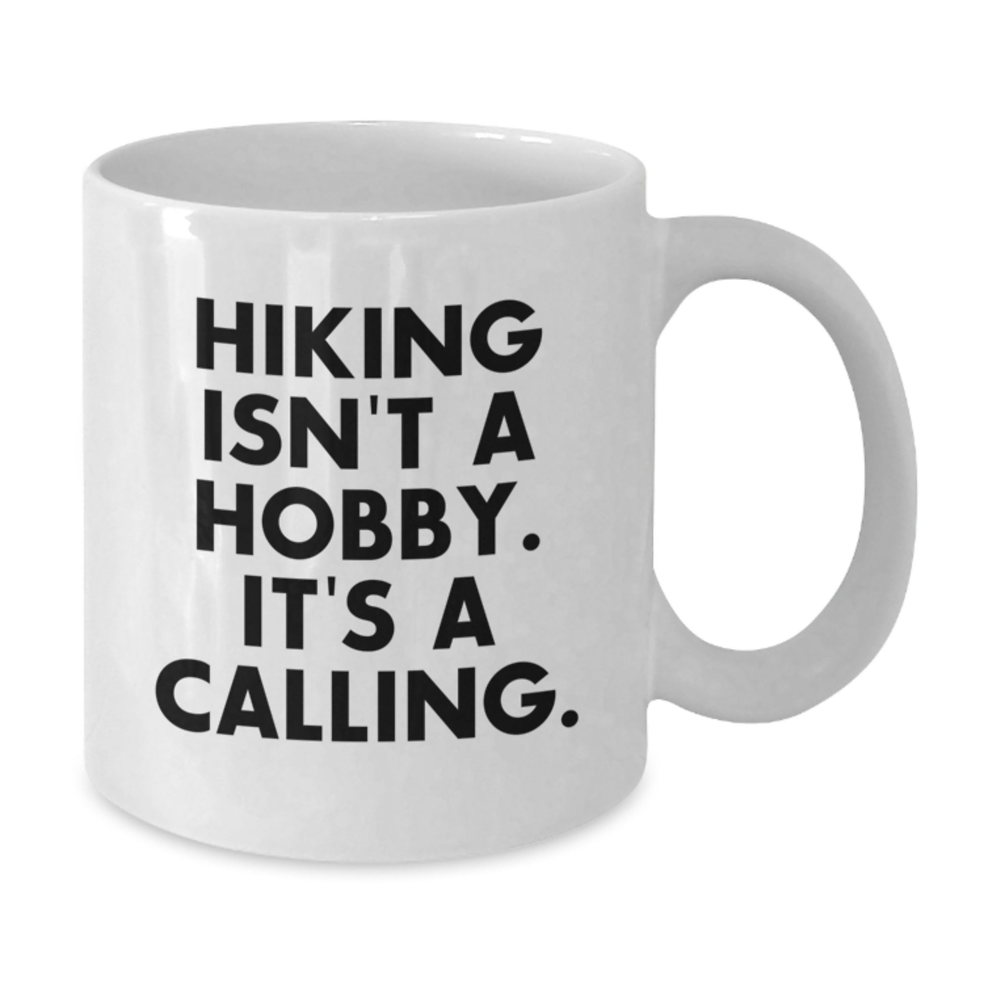 Funny Hiking Gifts for Men, Inspirational Hiking White Coffee Mug, Gifts from Friends for Hiking Lovers, Christmas Unique Presents for Hiking Enthusiasts - Additional