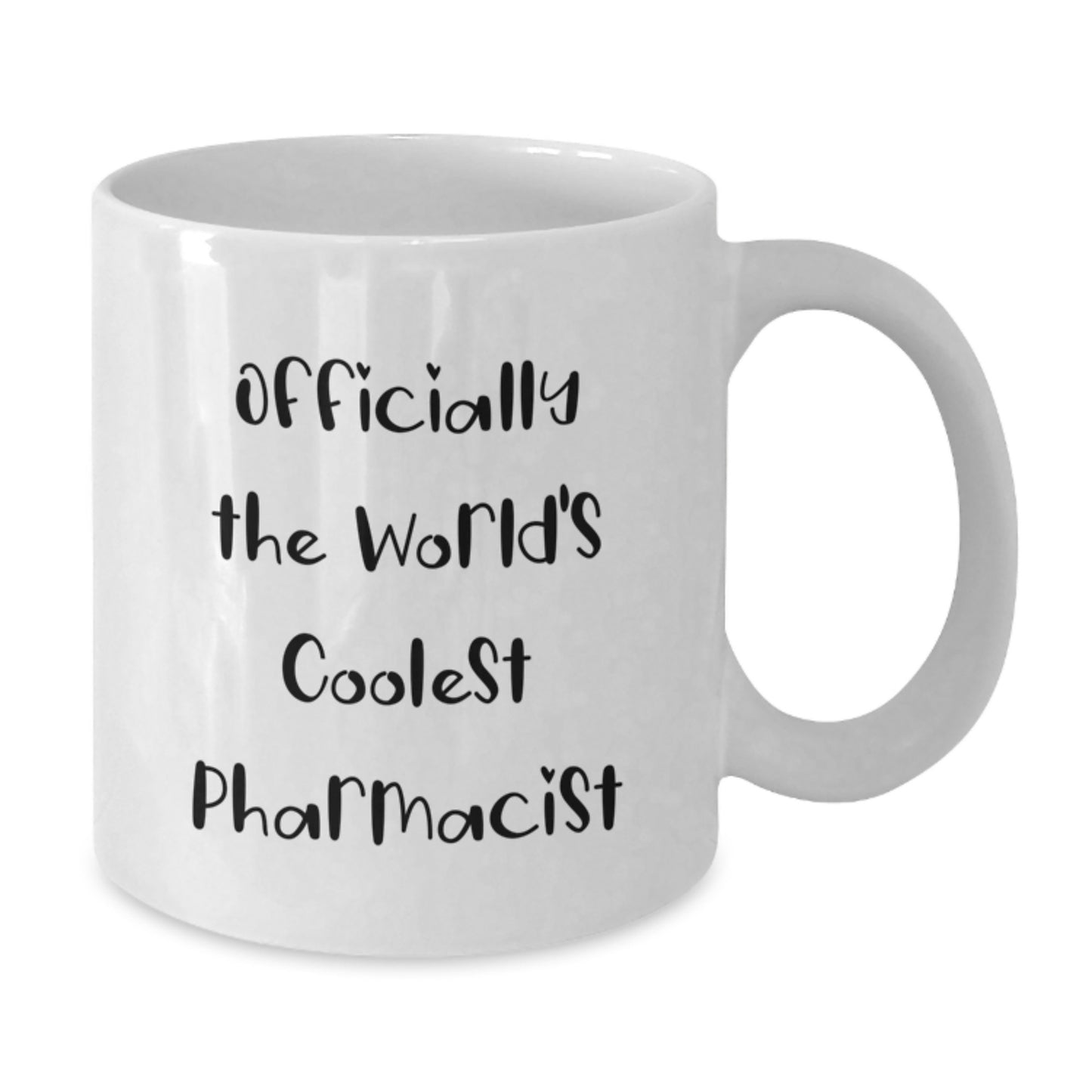 Funny Pharmacy Graduation Gifts for Pharmacist Friends from Colleagues, Unique White Coffee Mug for Pharmacist Men Women - Additional