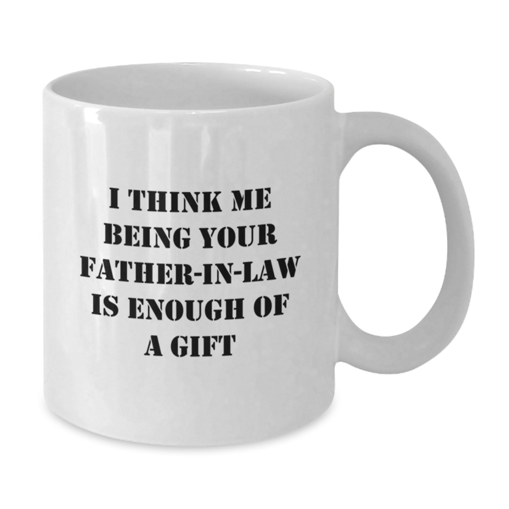 Father-in-law Keepsake White Coffee Mug Birthday Gift for Him - Additional