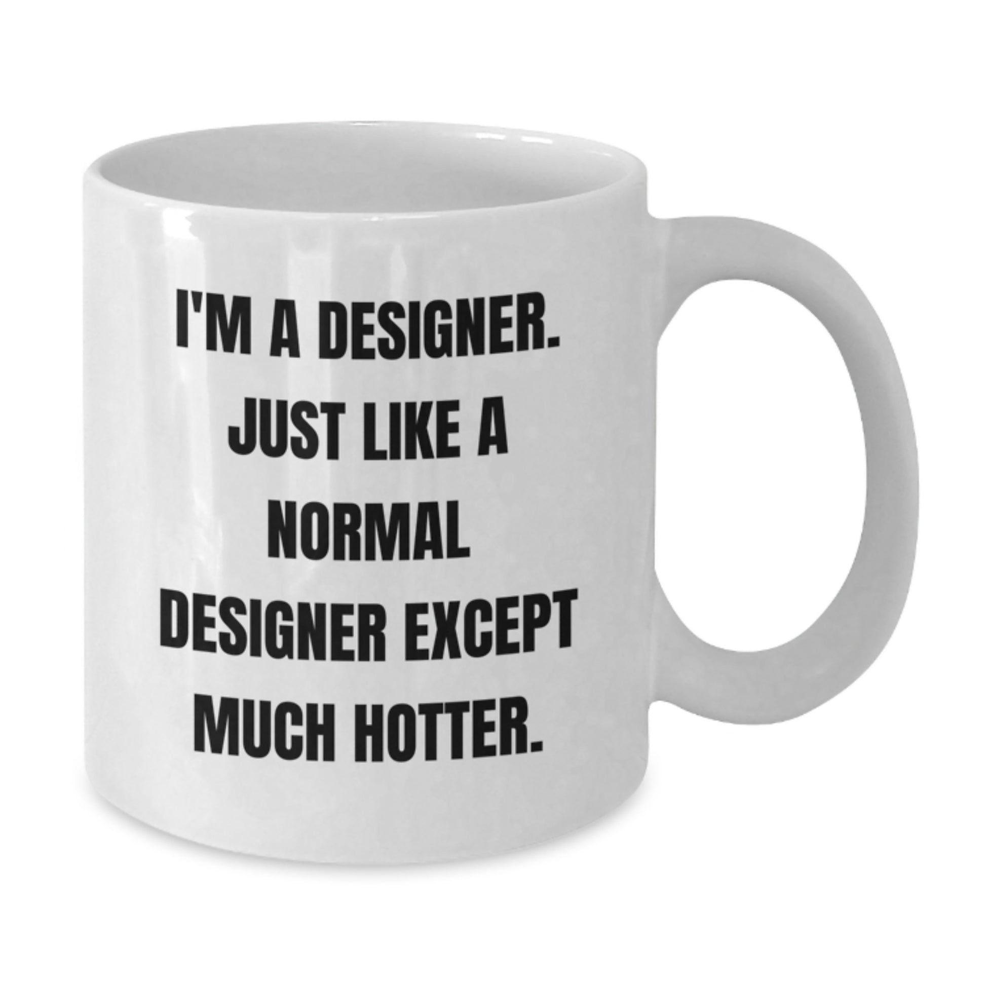 Funny Designer Gifts from Men for Dad - I'm A Designer Mug, White Coffee Mug, Father's Day Unique - Additional