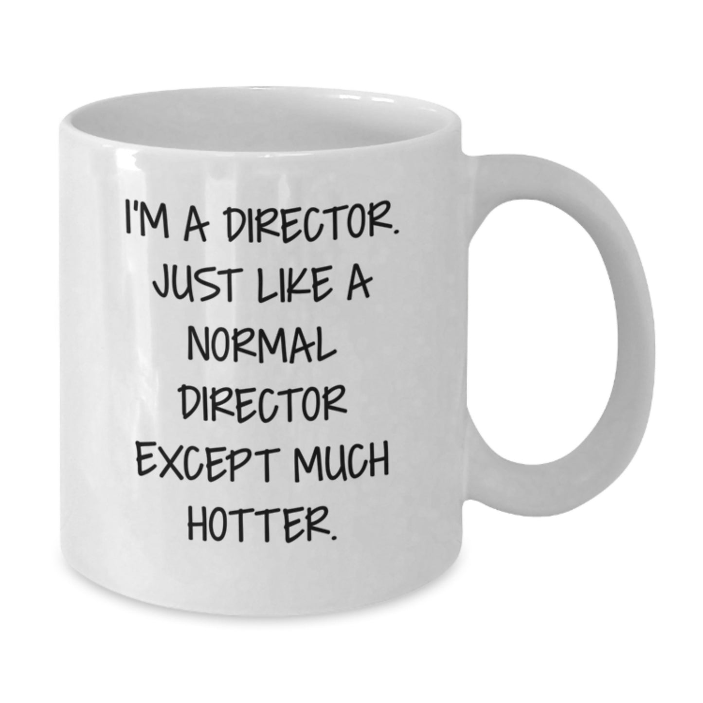 Funny Director Gifts for Dad, Unique White Coffee Mug Quotes Father's Day Unique Gifts from Family - Additional