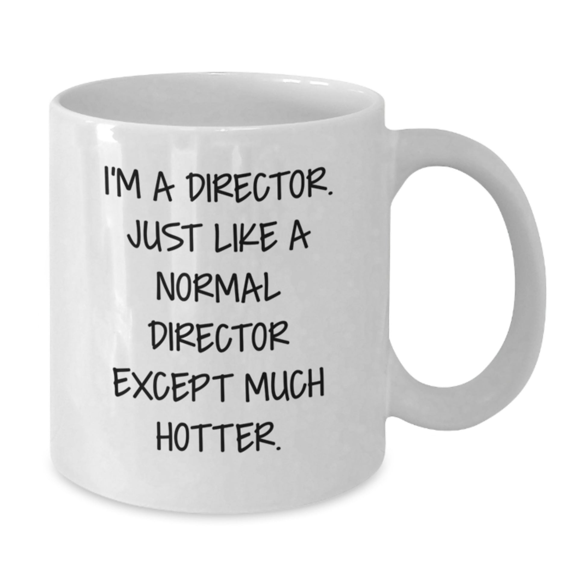 Funny Director Gifts for Dad, Unique White Coffee Mug Quotes Father's Day Unique Gifts from Family - Additional