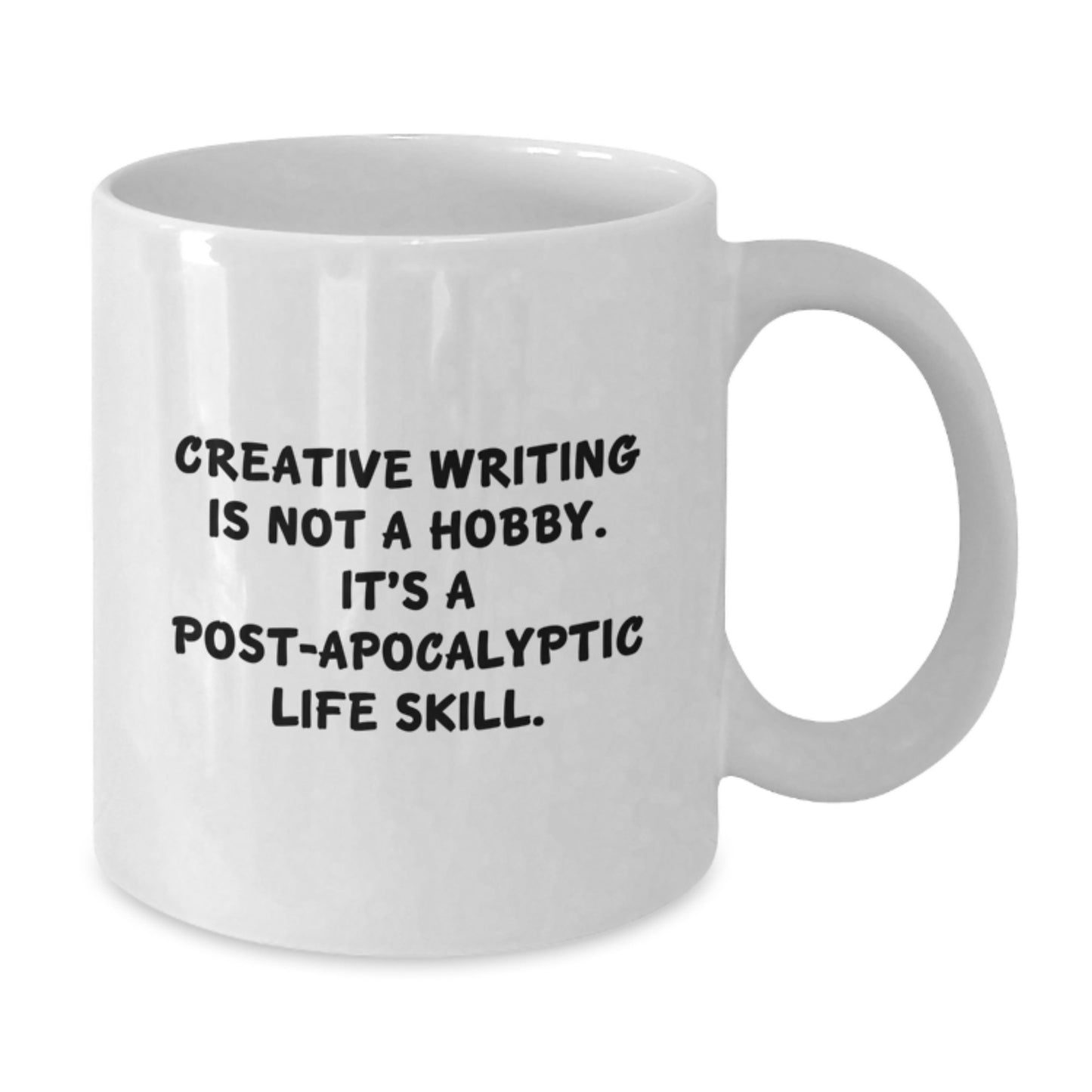 Creative Writing Gifts from Friends, Funny Inspirational Quote, White Coffee Mug for Graduation, Gifts for Creative Writing Students - Additional