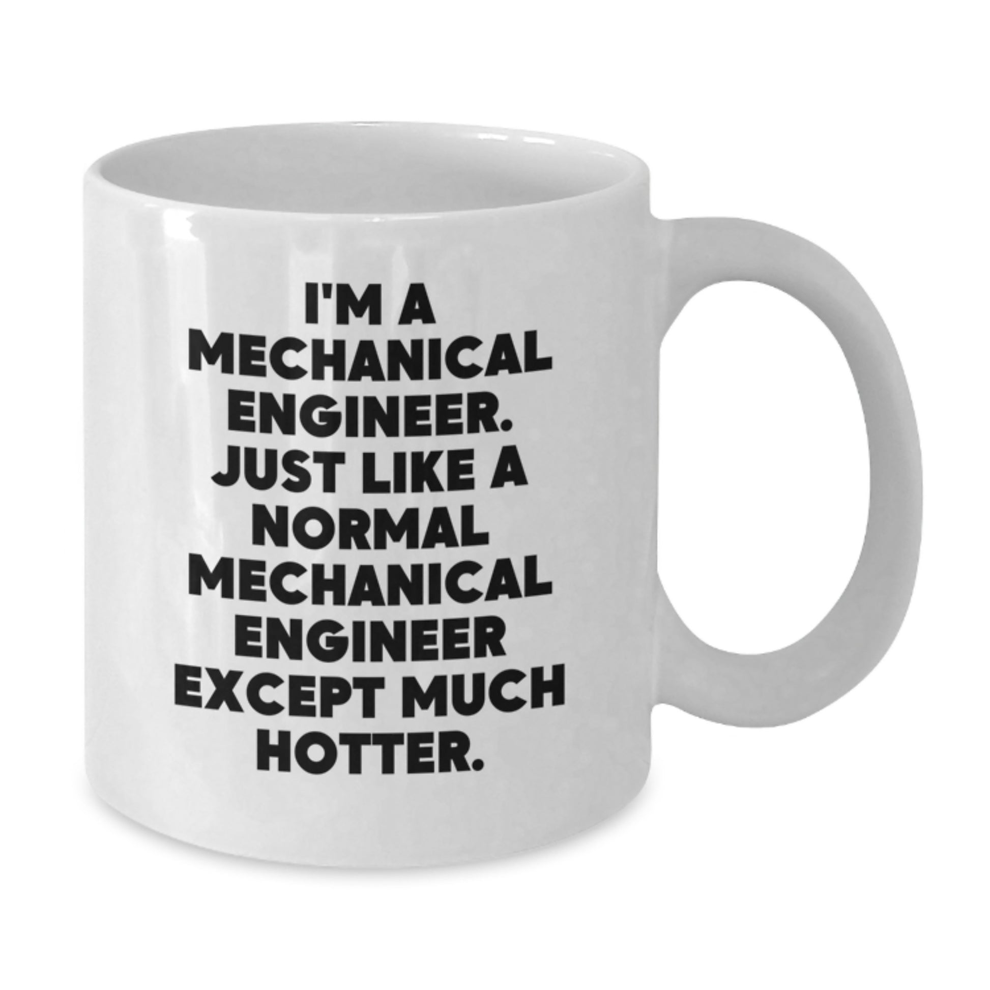 Funny Mechanical Engineer Coffee Mug Gifts from Men - White 11oz/15oz - Perfect for Moms on Mother's Day - Additional