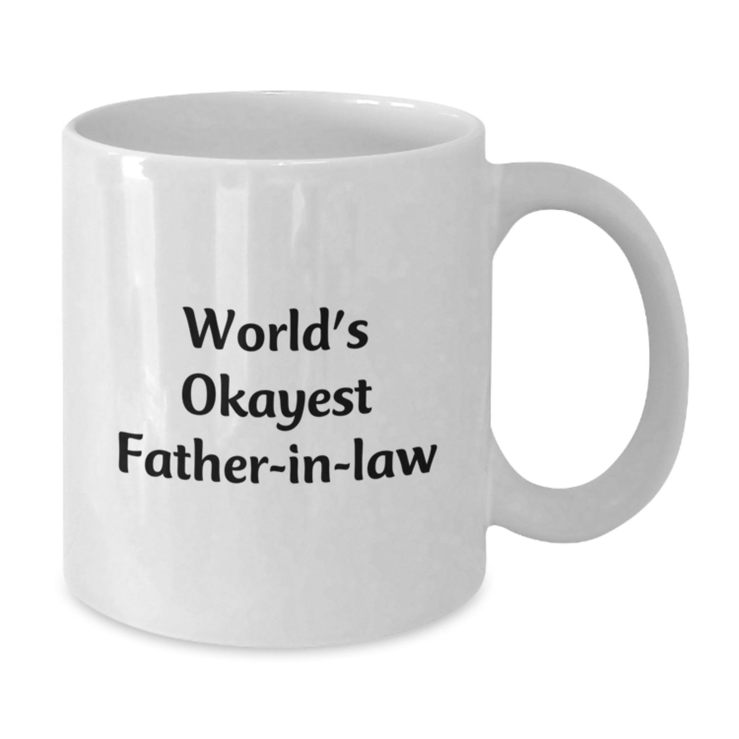 Funny Father-in-law Gifts from Friends for Father-in-law on Valentine's Unique White Coffee Mug - Additional