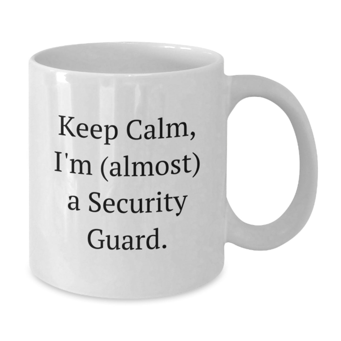 Security Guard Gifts Funny White Coffee Mug Valentine's Unique Mugs from Friends for Security Guard Men - Additional
