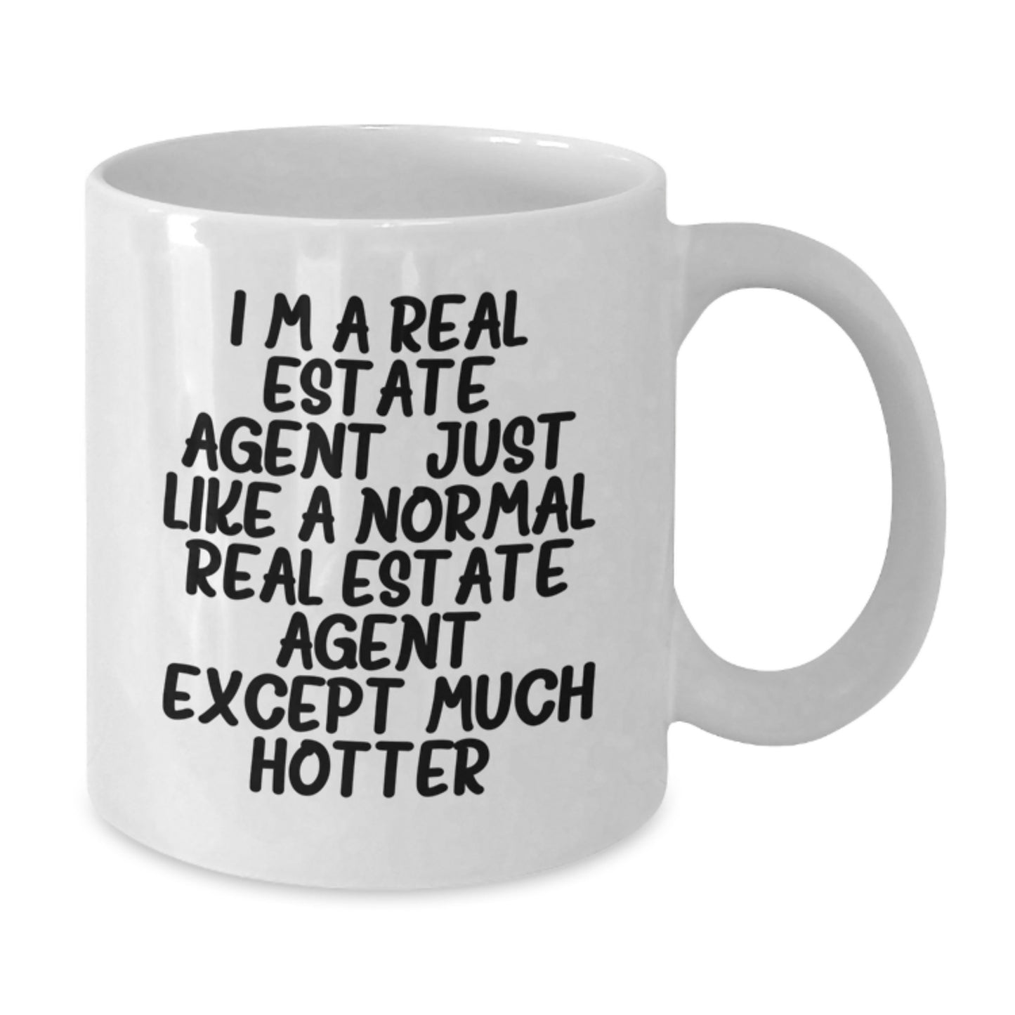 Funny Real Estate Agent Gifts, White Coffee Mug, Gifts from Friends for Real Estate Agent Graduation Unique - Additional