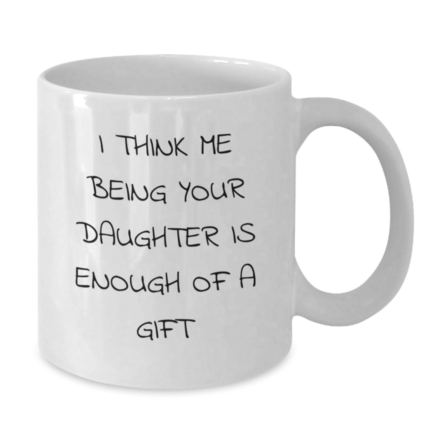 Funny Daughter Quotes White Coffee Mug Gifts from Mom to Daughter Daughter Christmas Unique Gifts - Additional