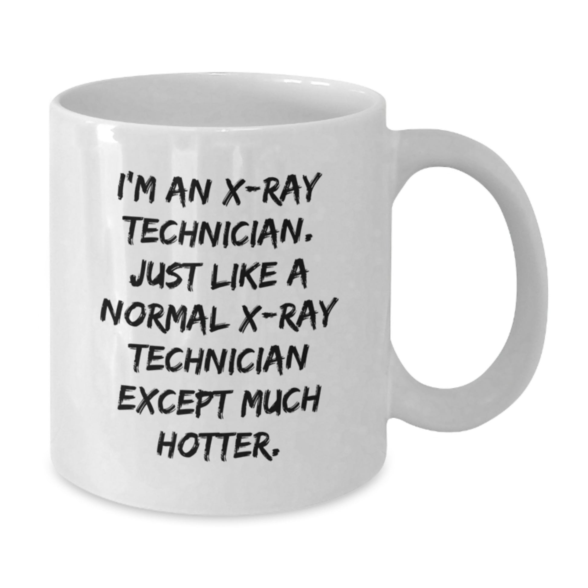 X-Ray Technician Keepsake White Coffee Mug for Him Birthday Gift - Additional