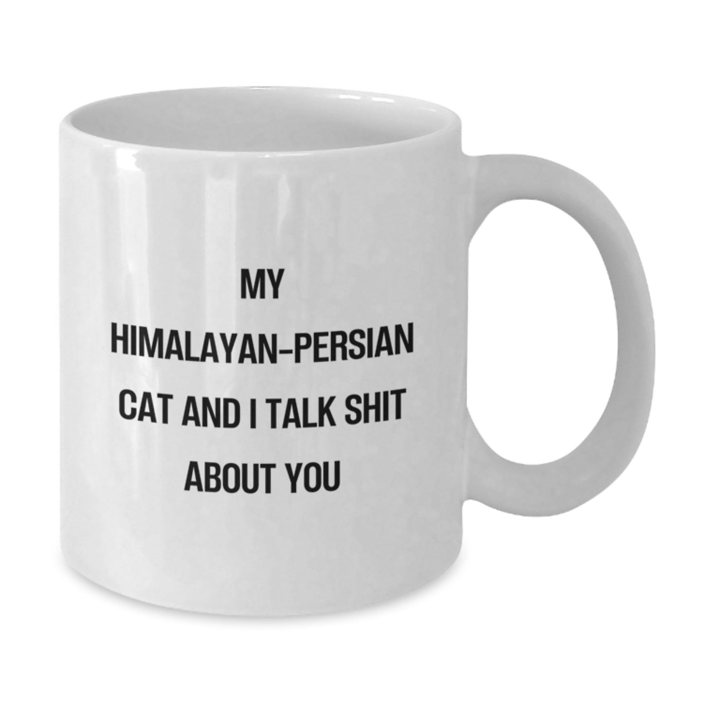 Funny Himalayan-Persian Cat White Coffee Mugs Gifts for Friends from Men on Valentine's - Additional