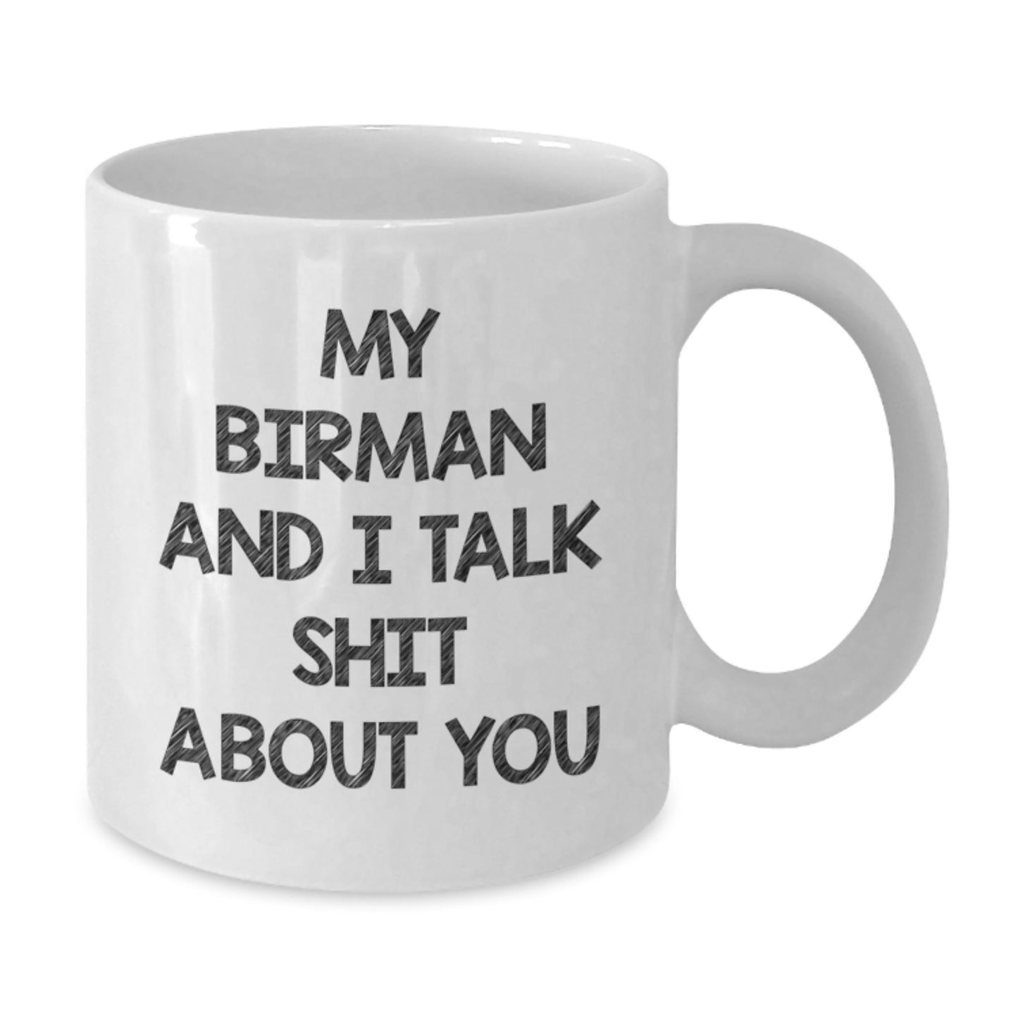 Funny Birman Cat Mom Gifts from Family, Unique White Coffee Mug for Birman Cat Lovers, Valentine's Unique Gifts for Friends - Additional