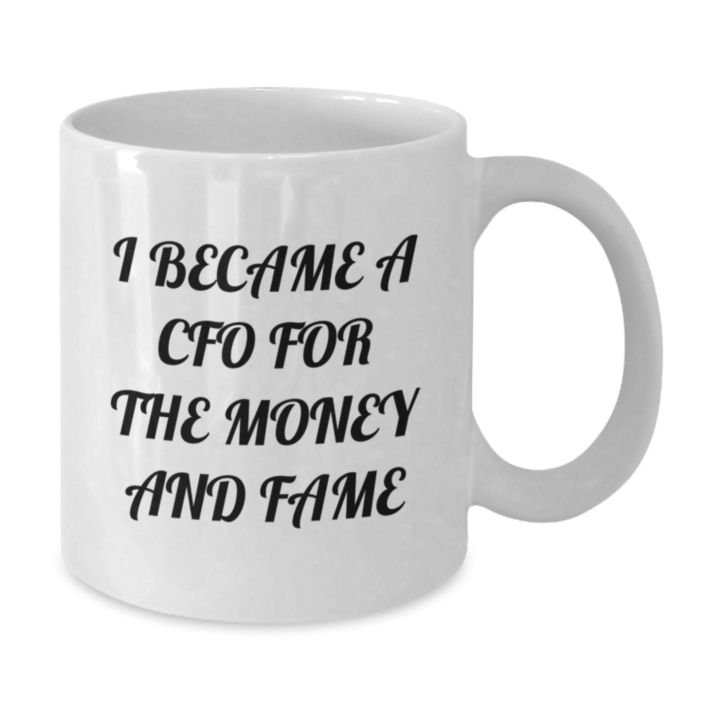 CFO Christmas Unique Gifts Funny Quotes White Coffee Mugs for Men Women Friends Family, Gifts from Men to CFO, Funny White Coffee Mug, Office Humor - Additional