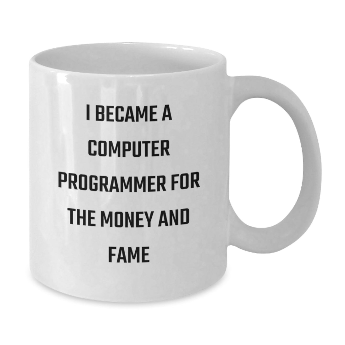 Funny Computer Programmer White Coffee Mug - Gifts for Computer Programmer Friends and Family, Birthday Unique Gifts from Men to Women, White Coffee Mug for Computer Programmer Enthusiasts - Additional