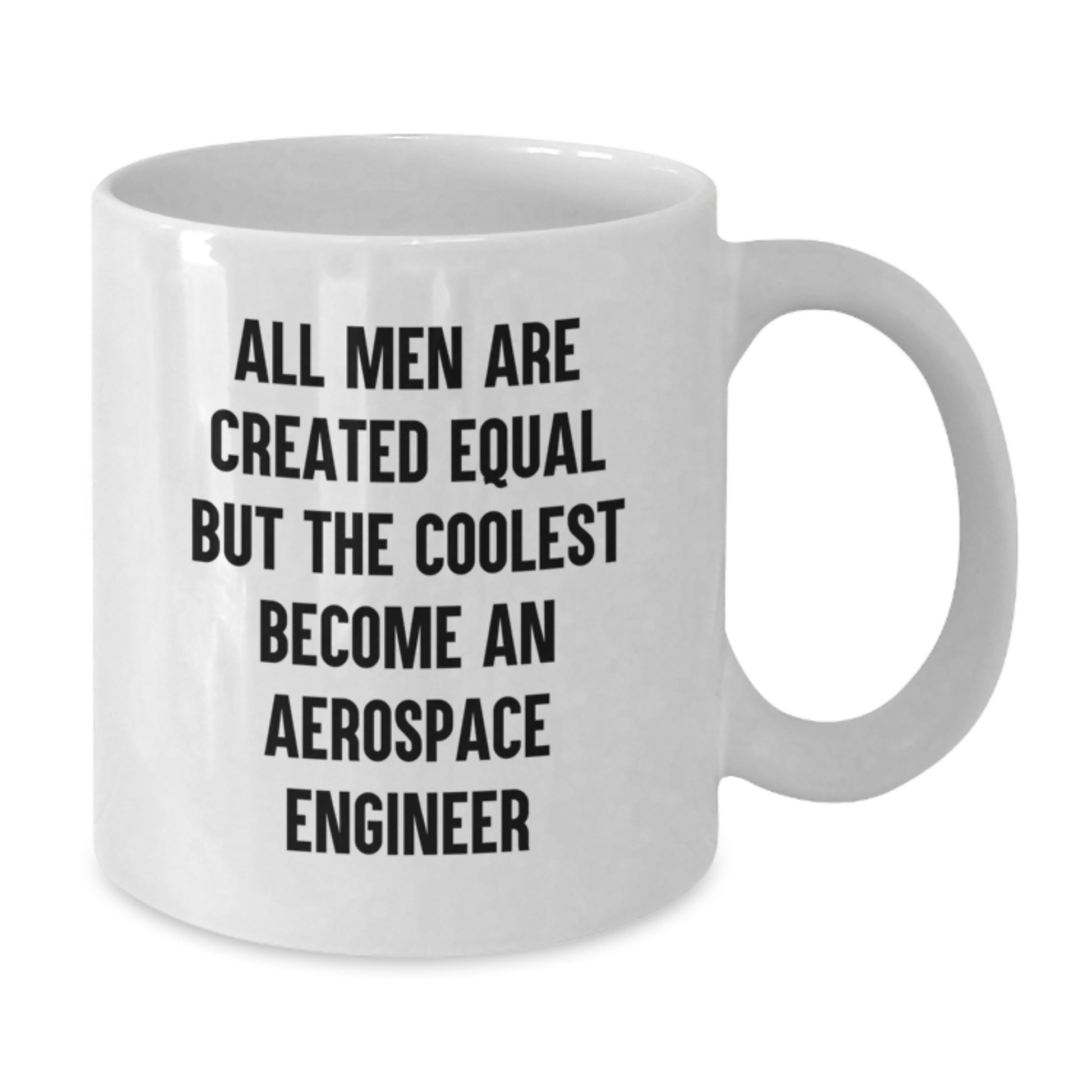 Birthday Gift Aerospace Engineer White Coffee Mug for Her Present - Additional