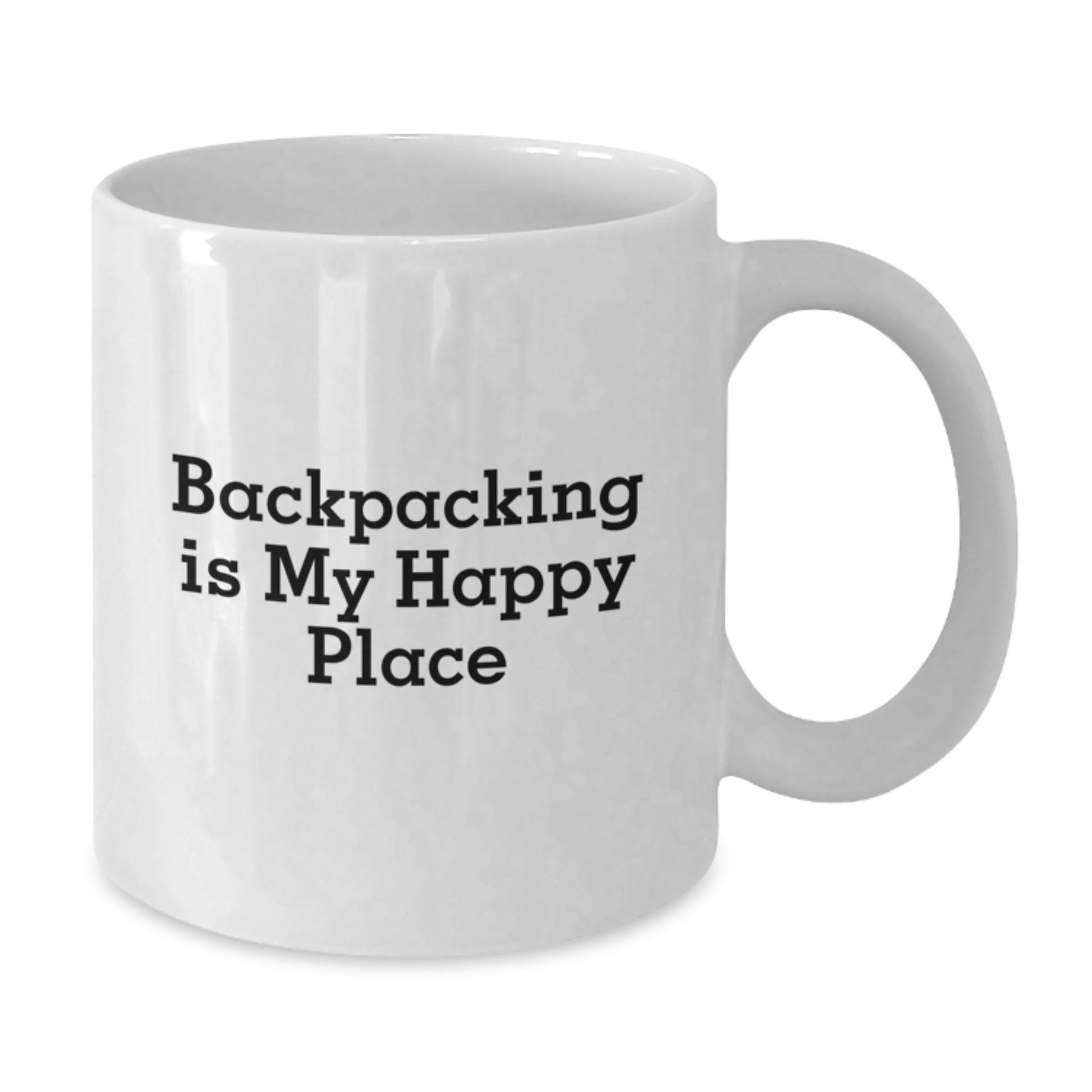 Backpacking Gifts from Friends for Backpacking Enthusiasts - Funny White Coffee Mug - 11oz or 15oz Capacity for Graduation Unique Gifts - Additional