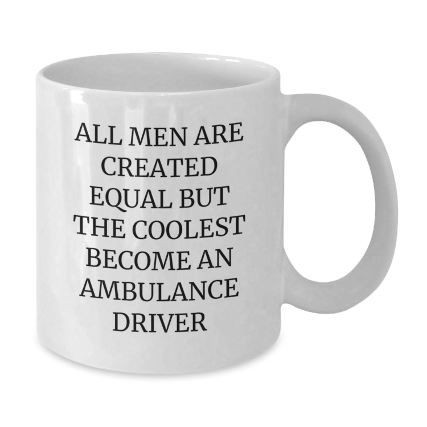 Birthday Gift Present for Her Ambulance Driver Mug with Humorous Quote - Additional