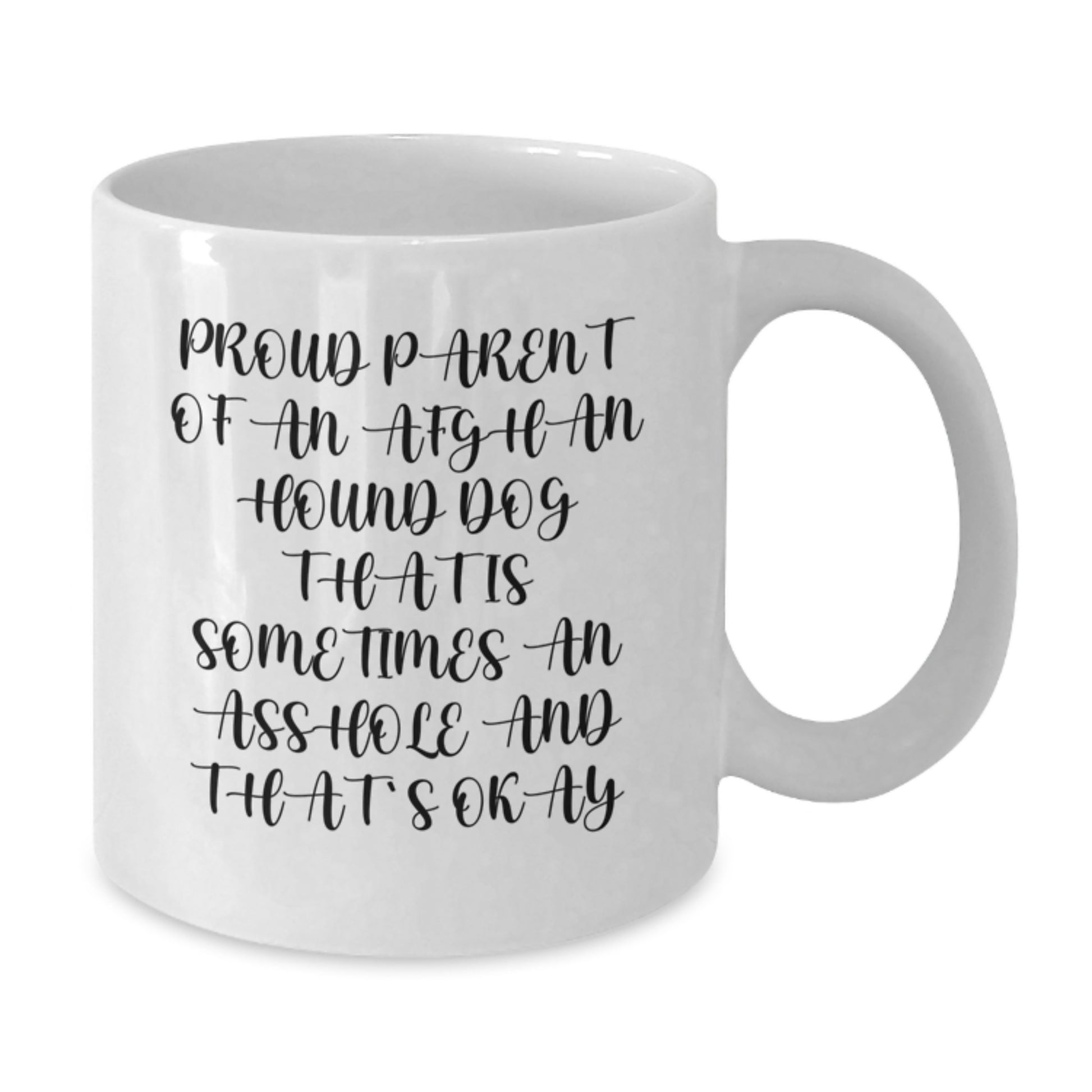 Funny Afghan Hound Dog Mugs Gifts from Men to Proud Afghan Hound Dog Parents, Valentine's Unique - Additional