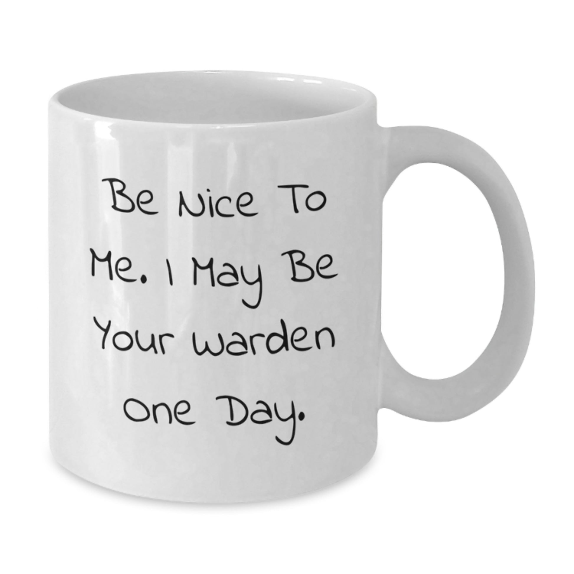 Funny Warden Gifts, White Coffee Mug with Inspirational Quote, Gifts for Warden, Men, Women, Friends, Family from You - Additional