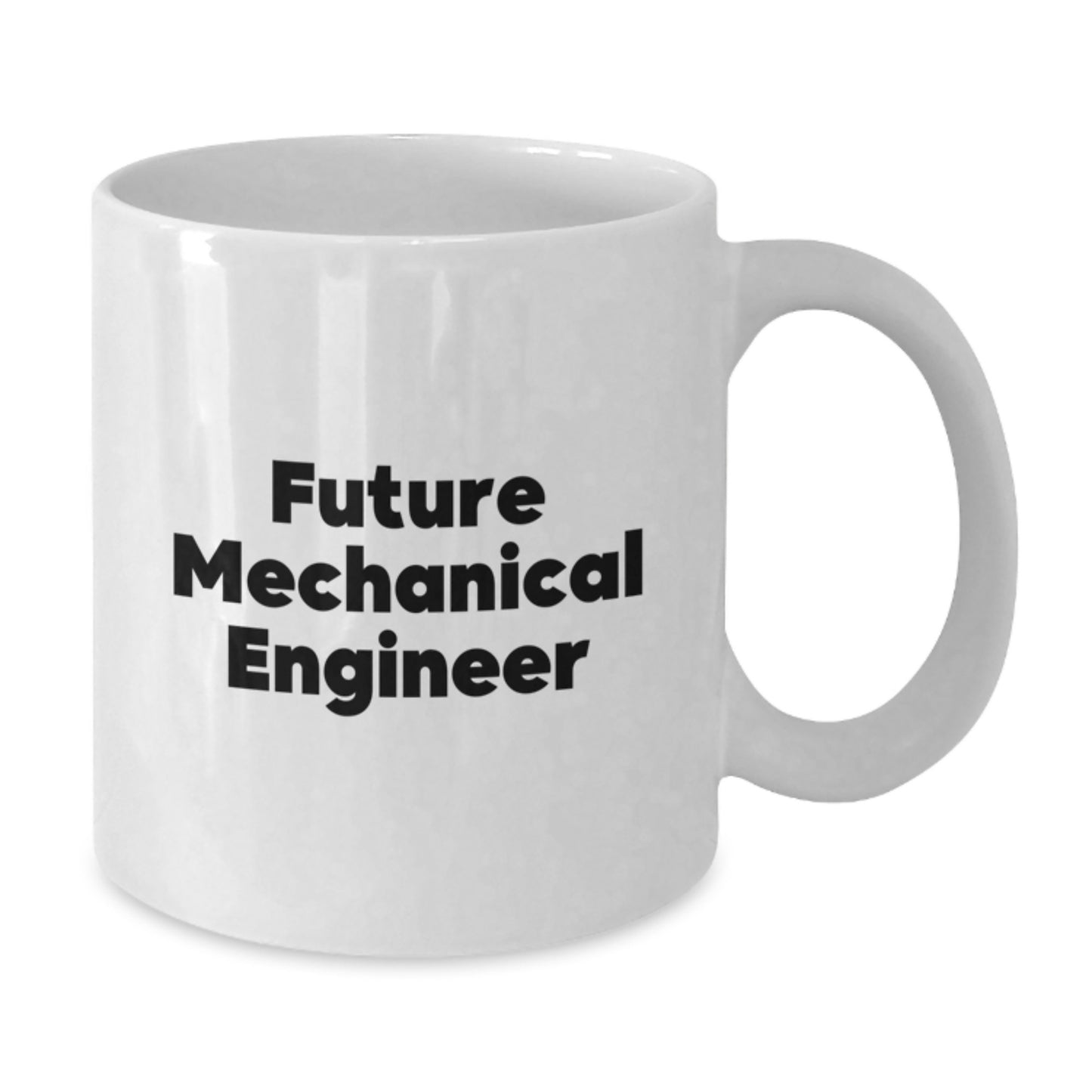 Funny Mechanical Engineer Gifts for Him, Future Mechanical Engineer White Coffee Mug, Birthday Unique Gifts from Friends - Additional