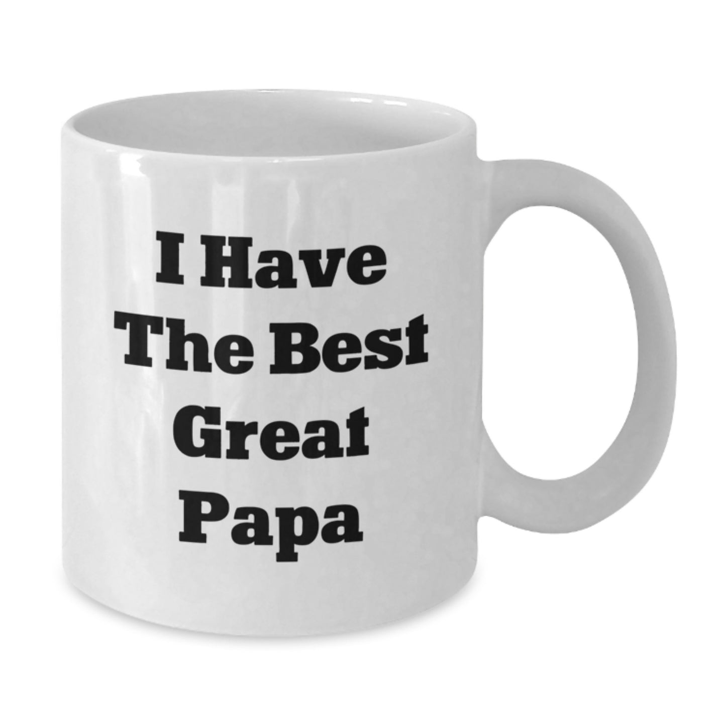 Funny Papa White Coffee Mug Gifts for Him from Family on Mother's Day Unique Ideas - Additional