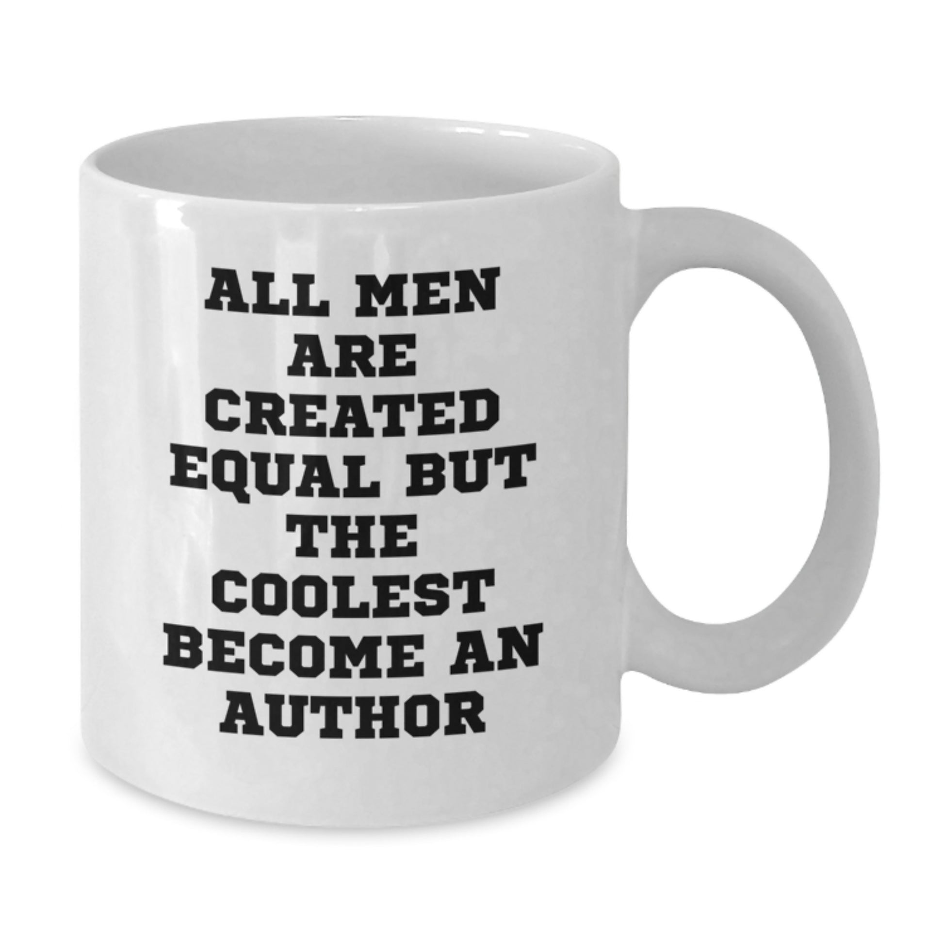 Funny Author Quotes Gifts for Author Friends Mother's Day Unique White Coffee Mug - Additional