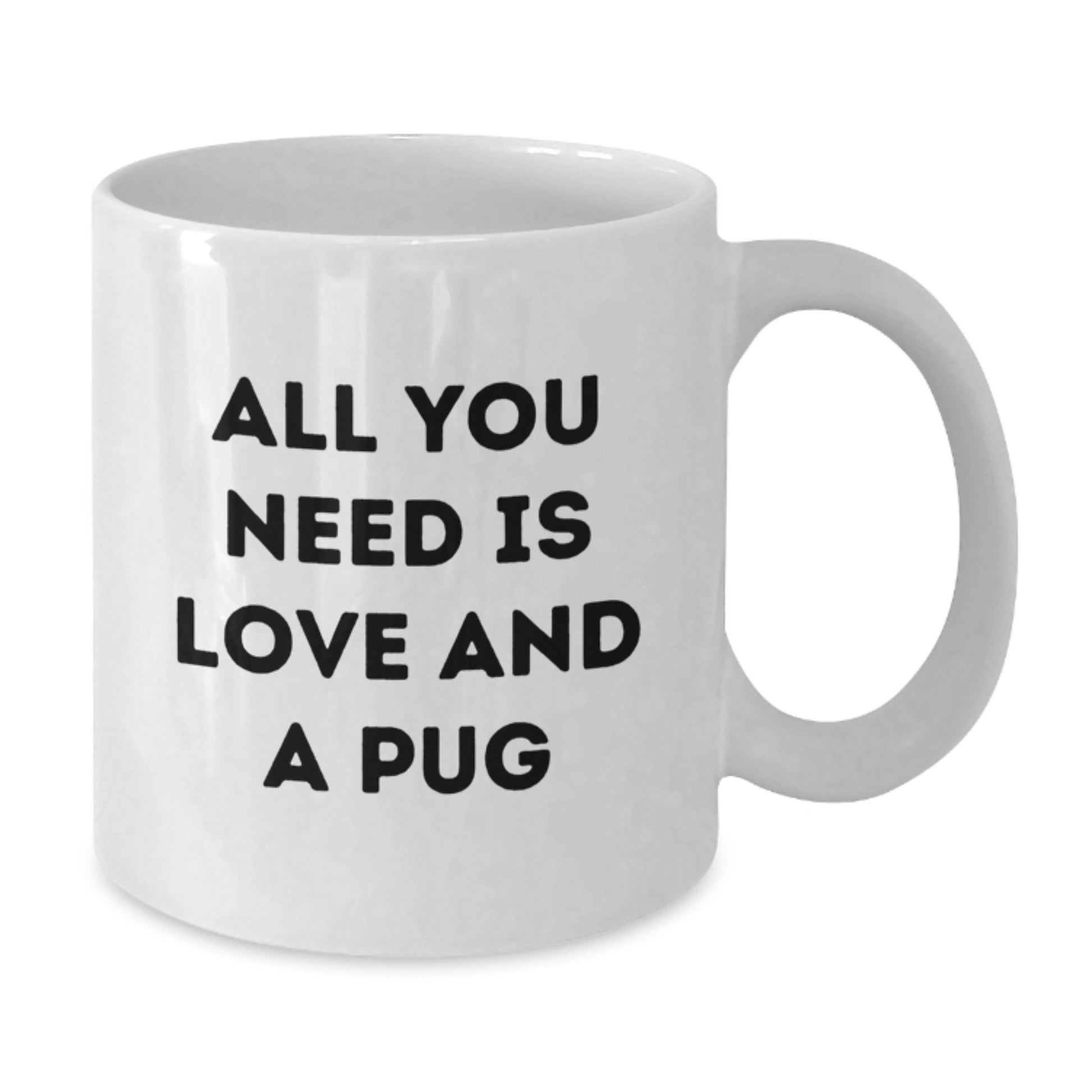 Funny Pug Dog White Coffee Mugs Gifts from Friends for Christmas Unique - Additional
