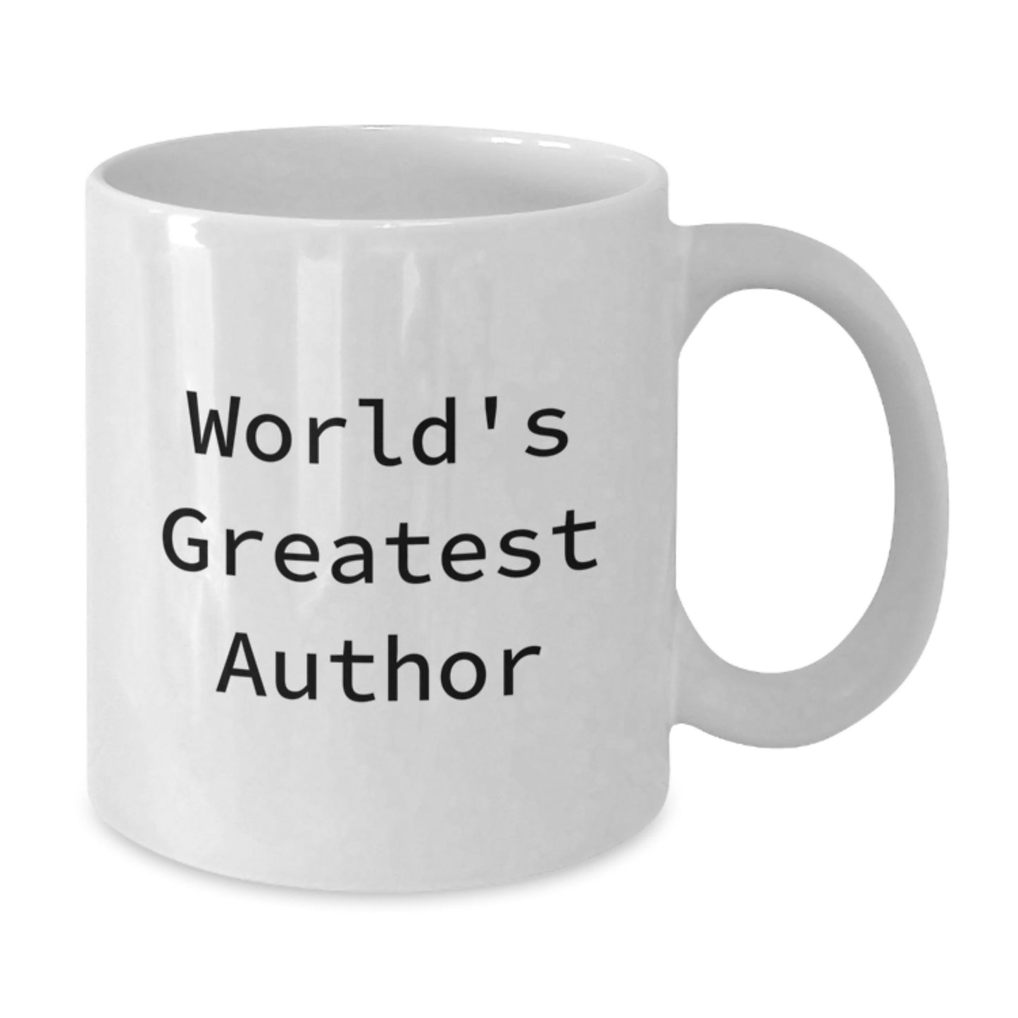 Author Keepsake White Ceramic Coffee Mug for Him Birthday Gift - Additional