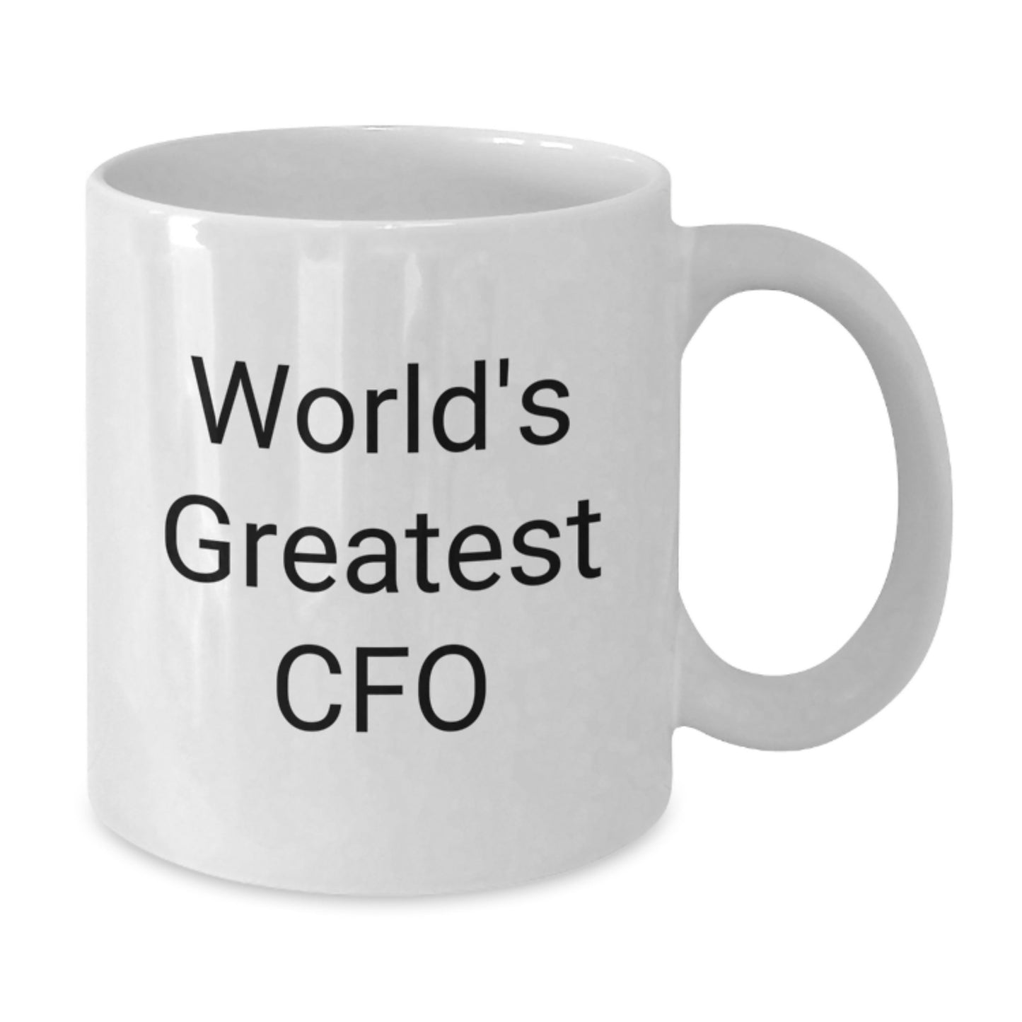 Funny World's Greatest CFO White Coffee Mugs Gifts for Men from Friends on Valentine's - Additional